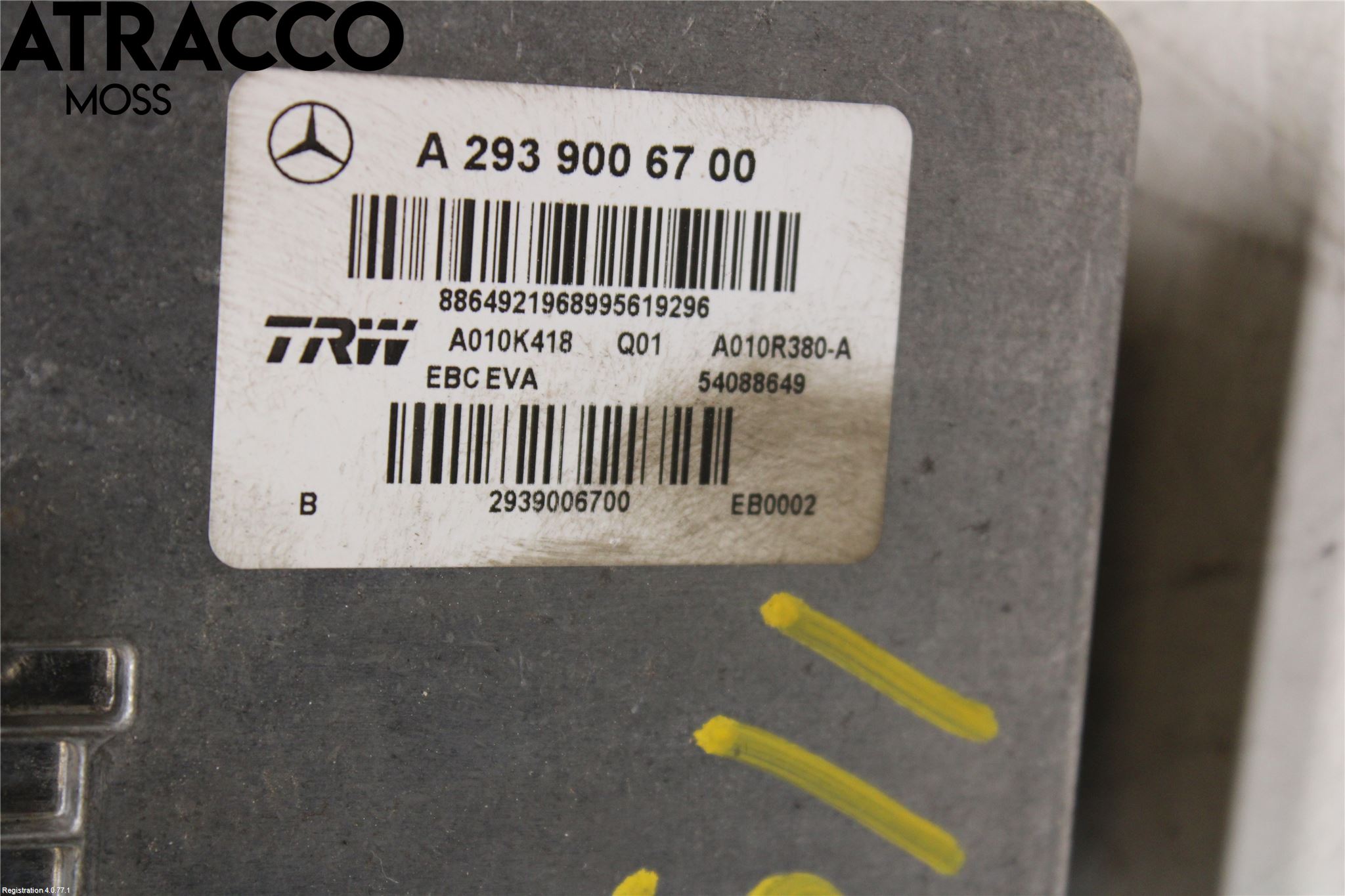 Mercedes-Benz MB EQC (N293) 20- Abs Hydraulikkaggregat