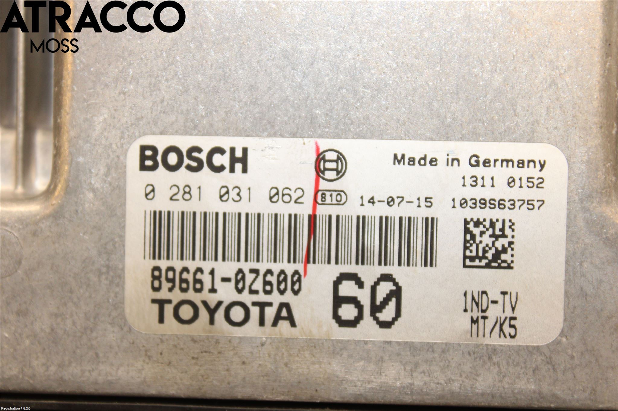 Toyota AURIS 13-19 Styreenhet Innsprøytning