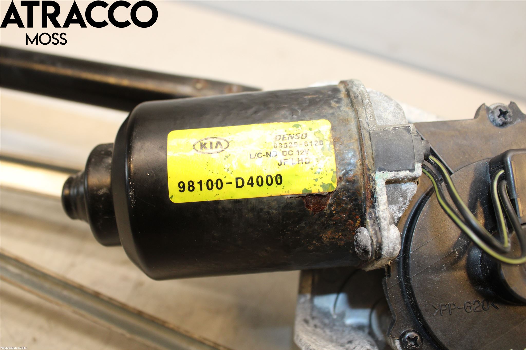 Kia OPTIMA 16-20 Viskermotor Frontrute