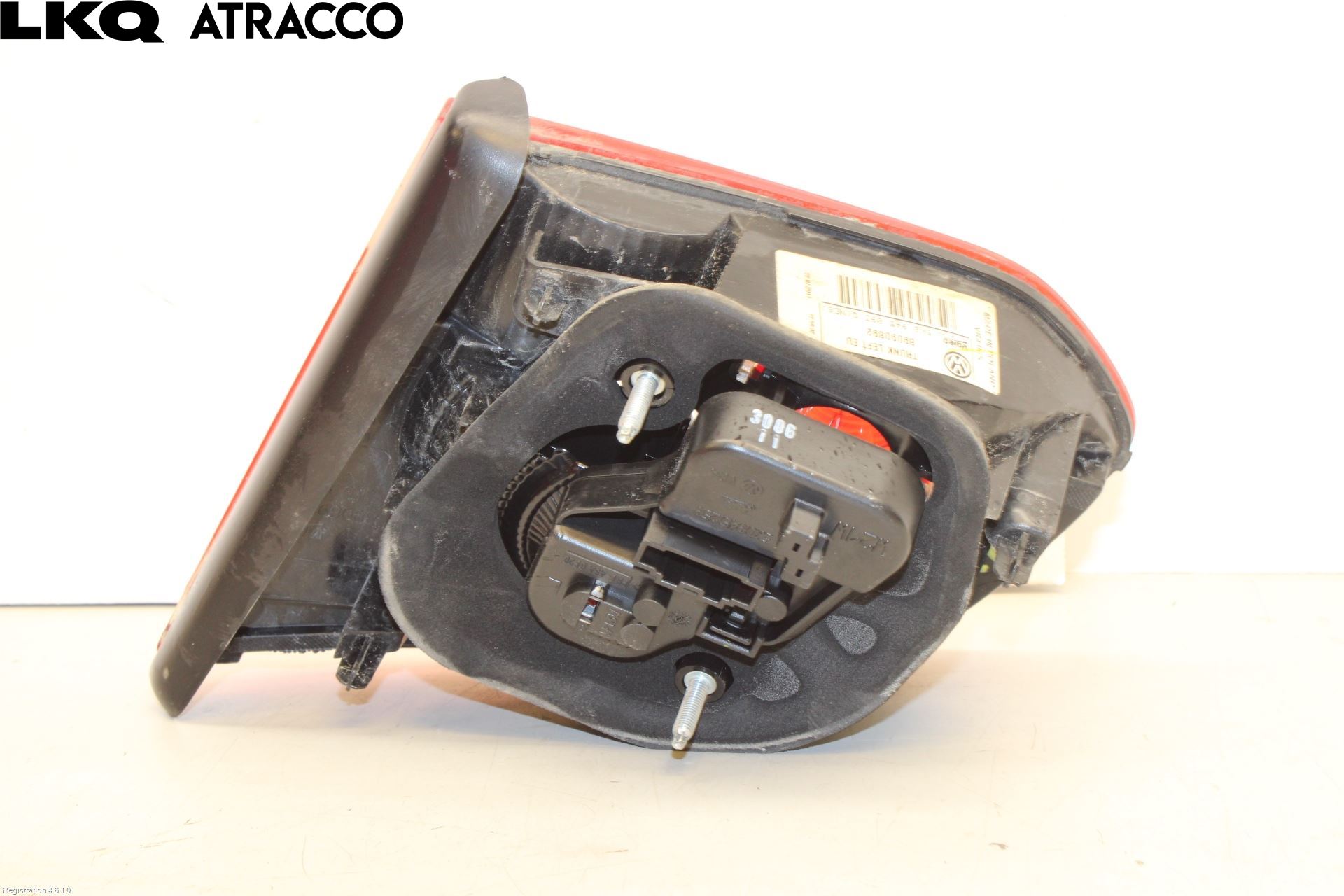 Volkswagen VW GOLF VI 09-13 Baklykt Venstre  På Luke(Indre