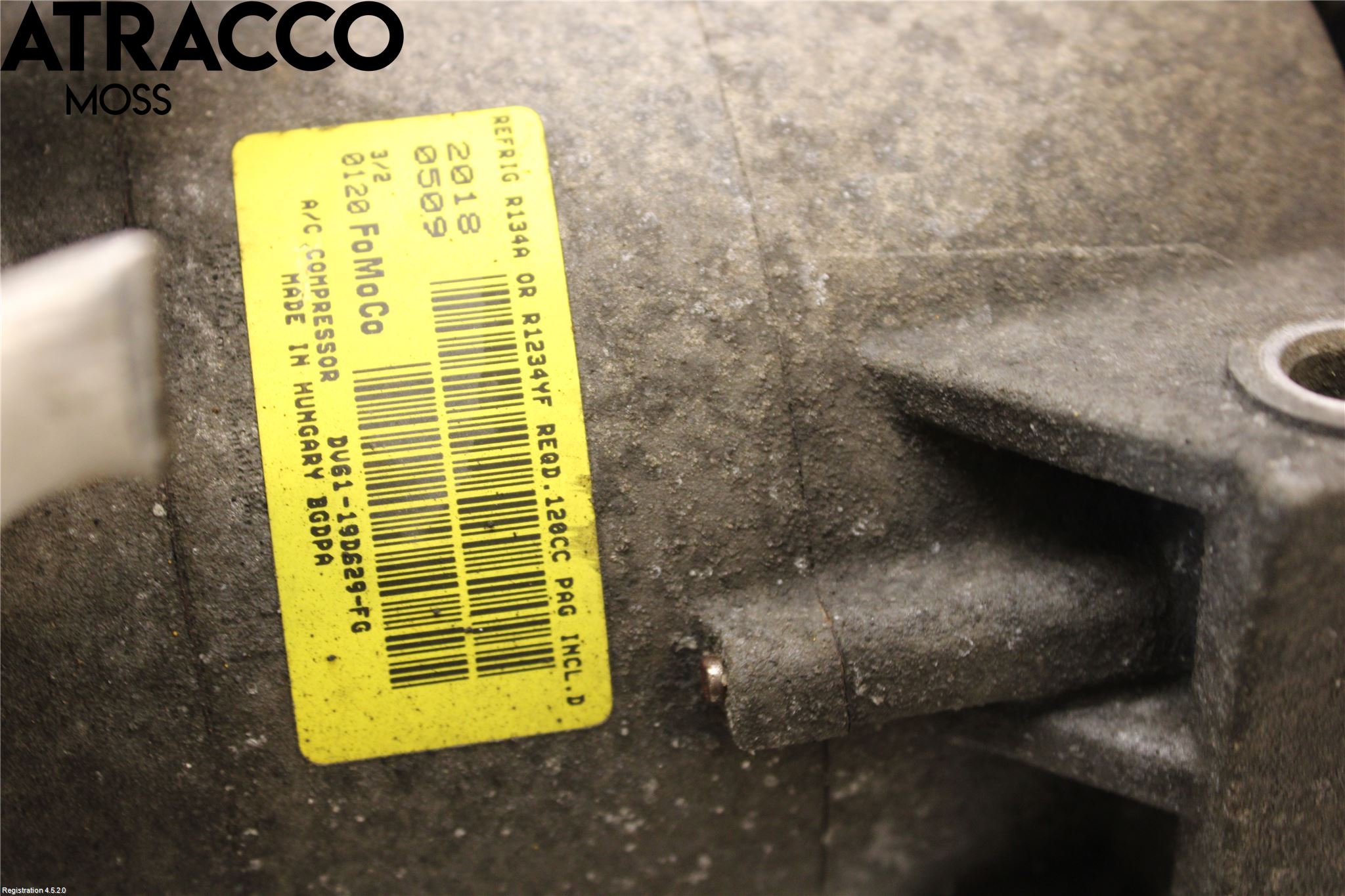 Ford FOCUS 15-18 Varme Ac Kompressor