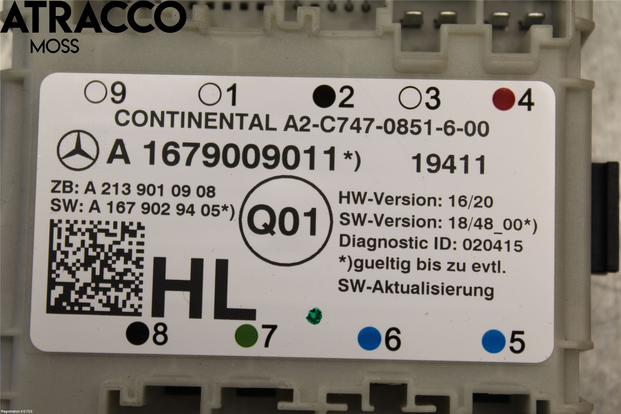 Mercedes-Benz MB E-KLASS (W213) 16-23 Styreenhet Dør