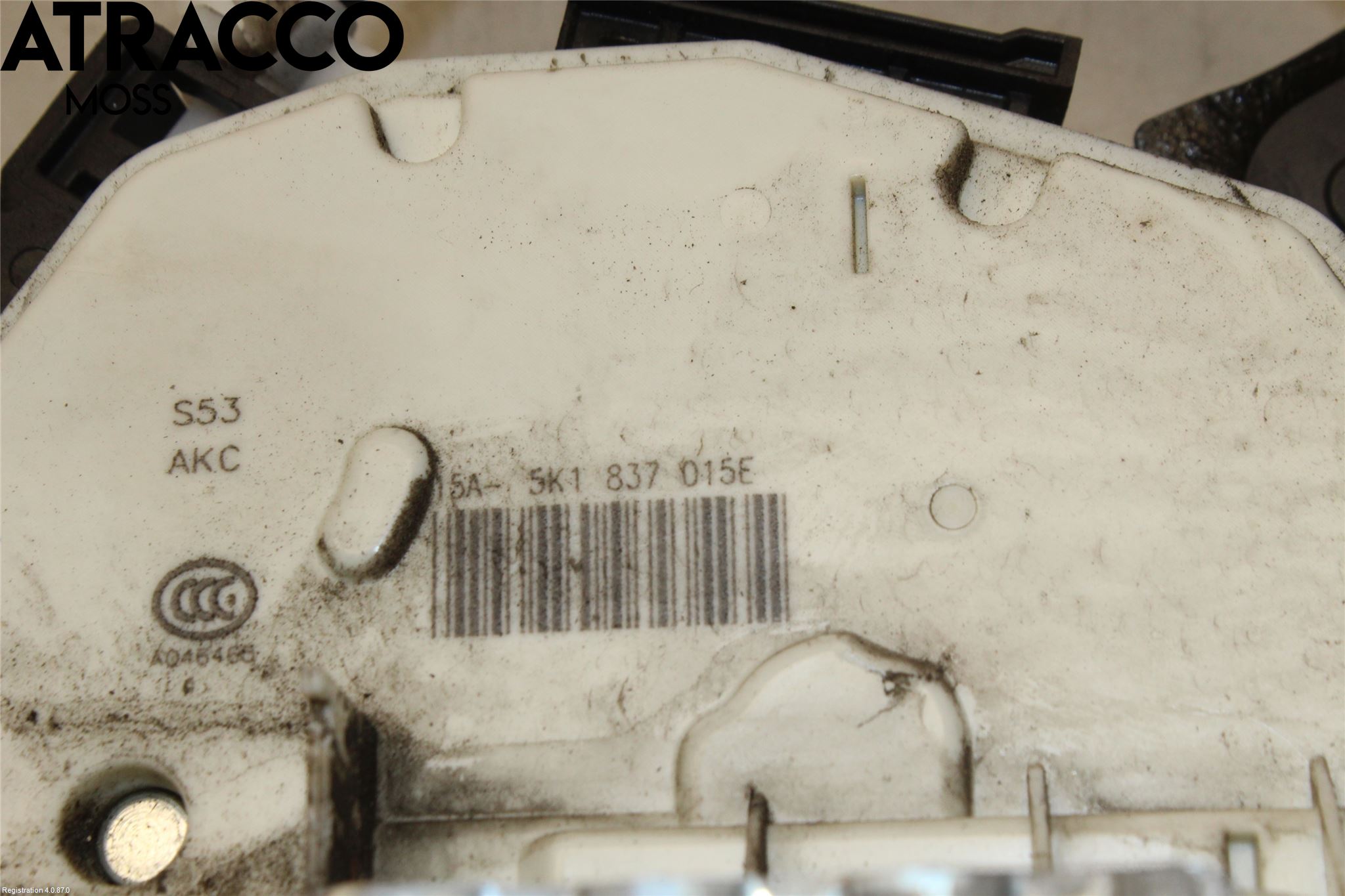 Volkswagen VW GOLF / E-GOLF VII 13-20 Dørlås - Låsekasse