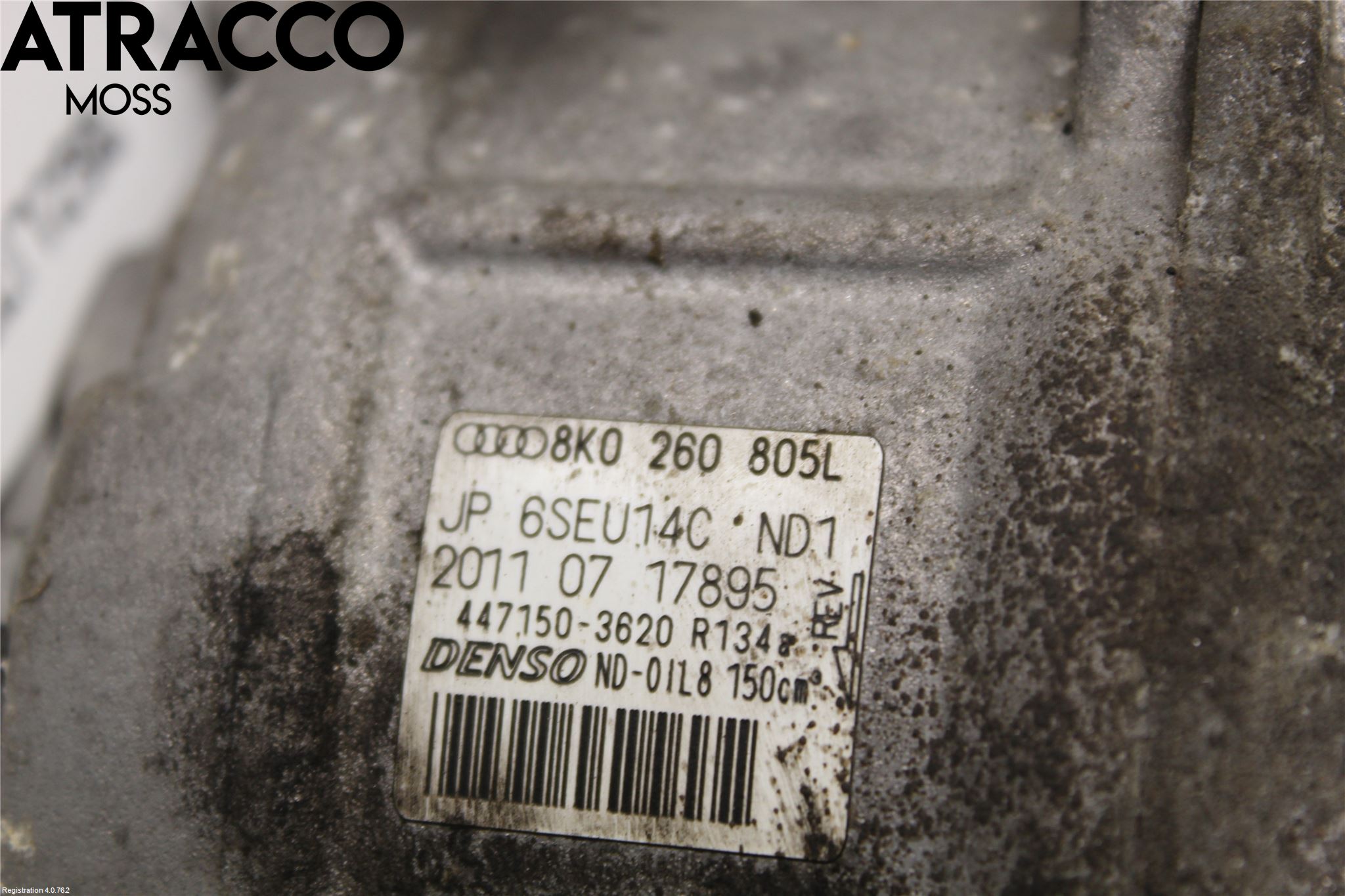 Audi A4/S4 08-11 Varme Ac Kompressor