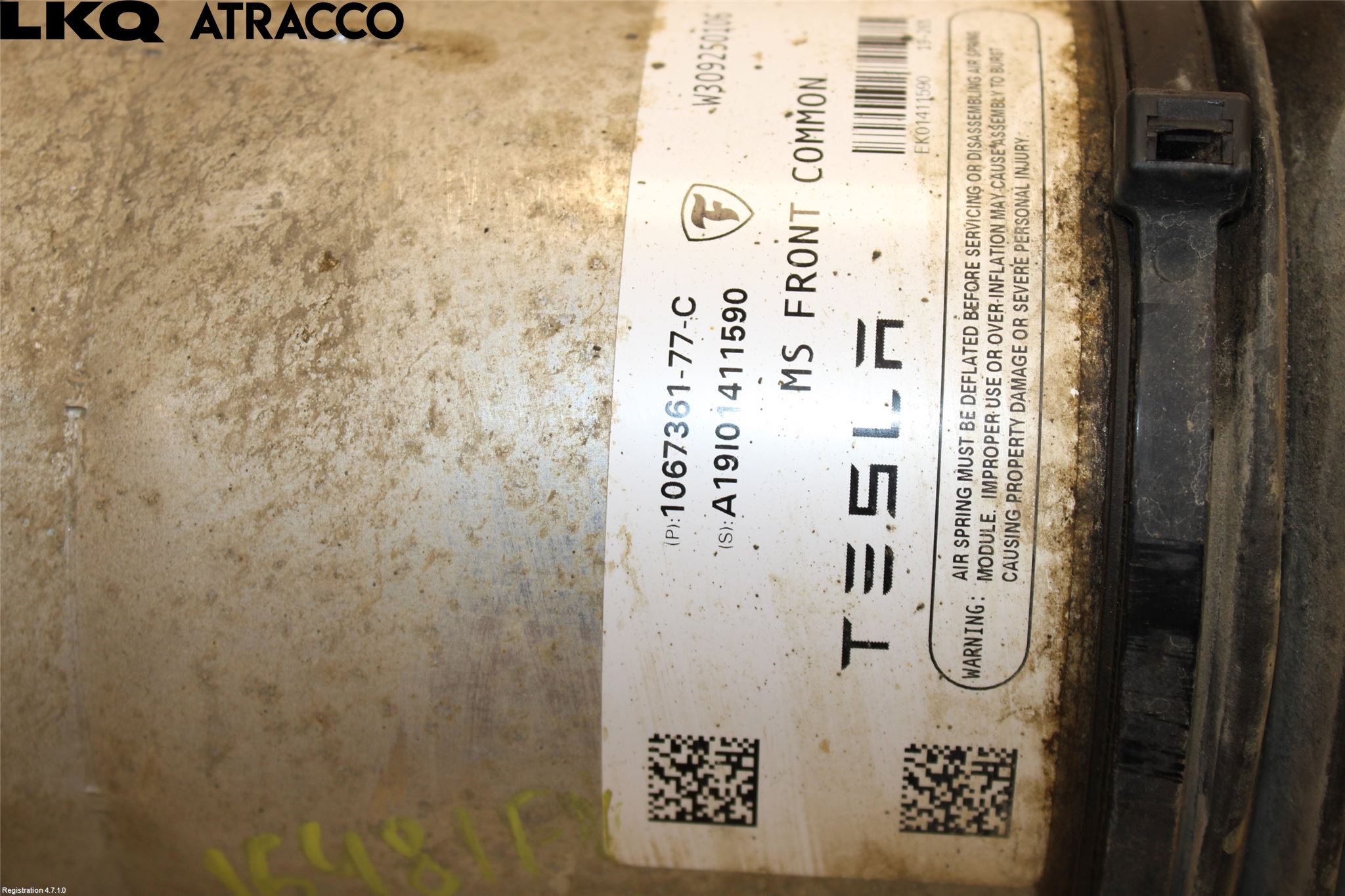 Tesla MODEL S 13- Fjærbein Foran Venstre