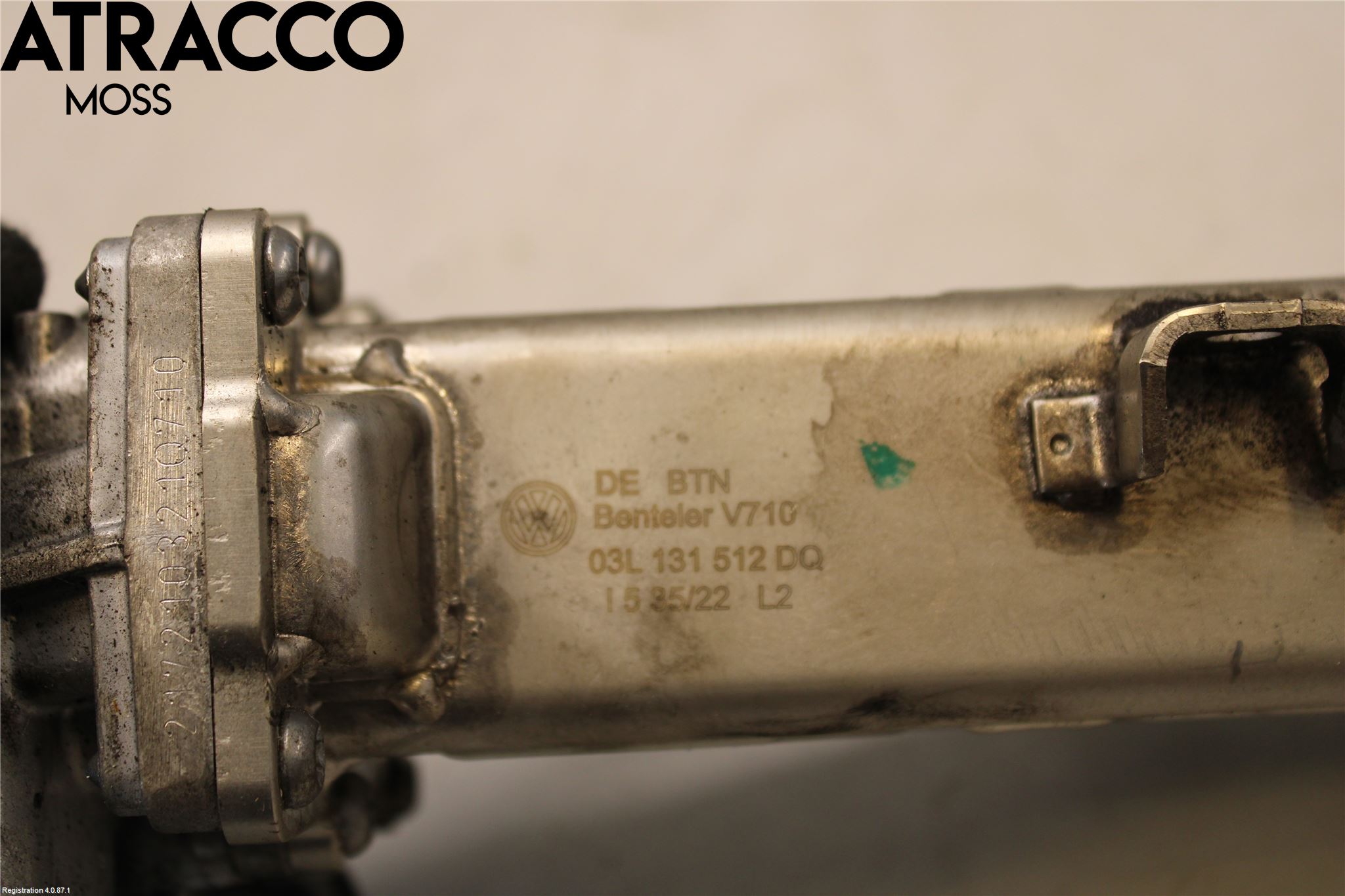 Volkswagen VW TOURAN 10-15 Eksos Kjøler