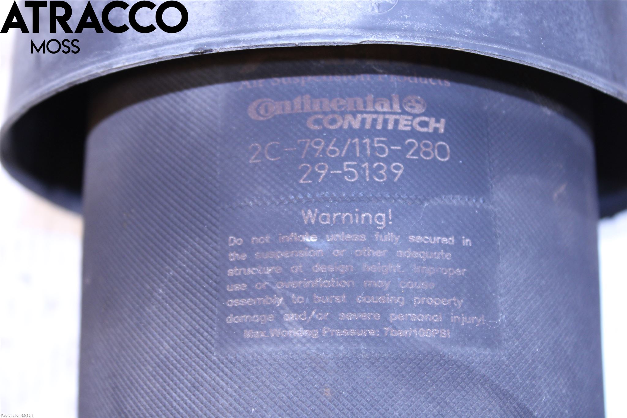 BMW X5 E70 07-13 Nivåreg Belg - Luftpute