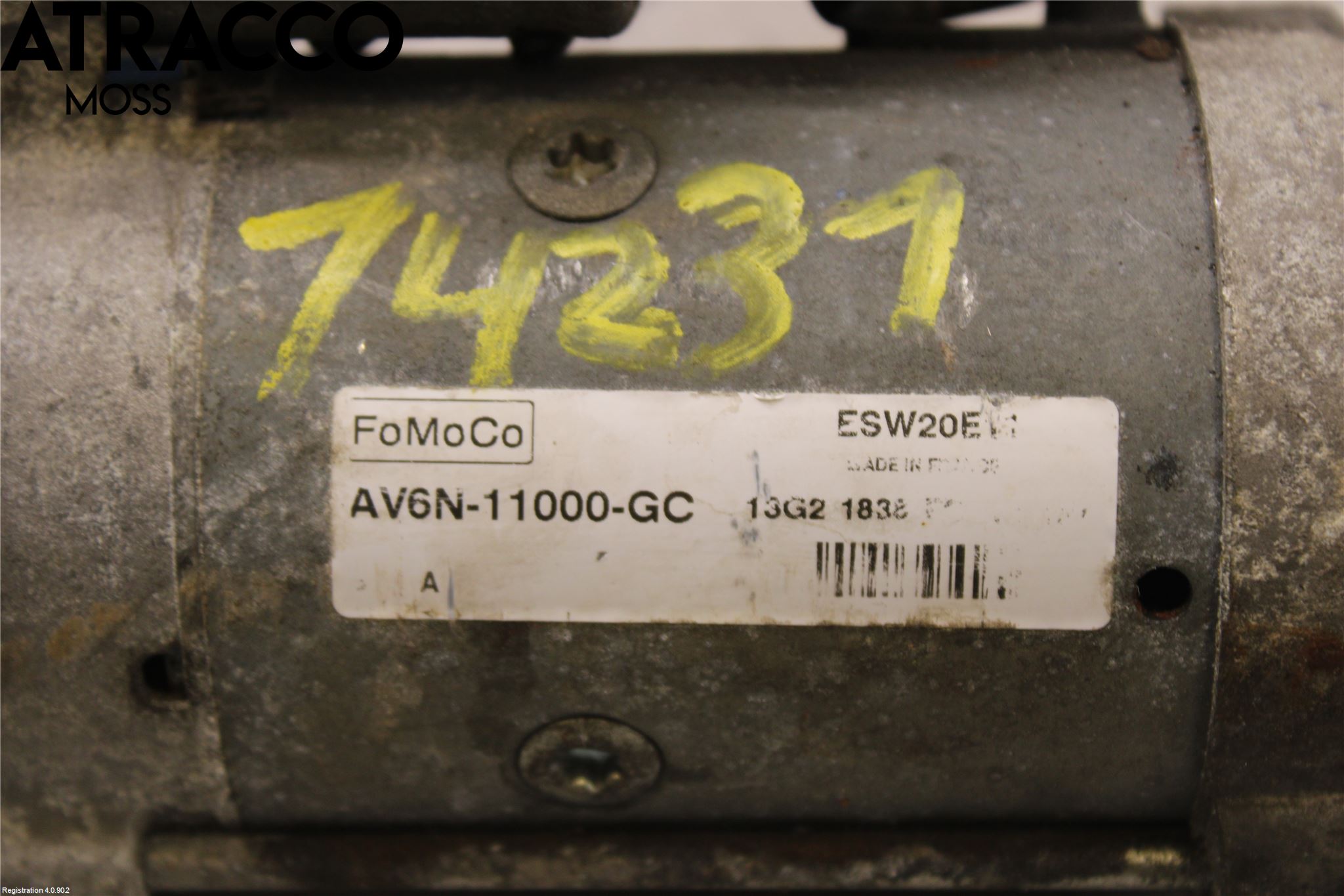 Ford MONDEO 07-15 Startmotor Diesel