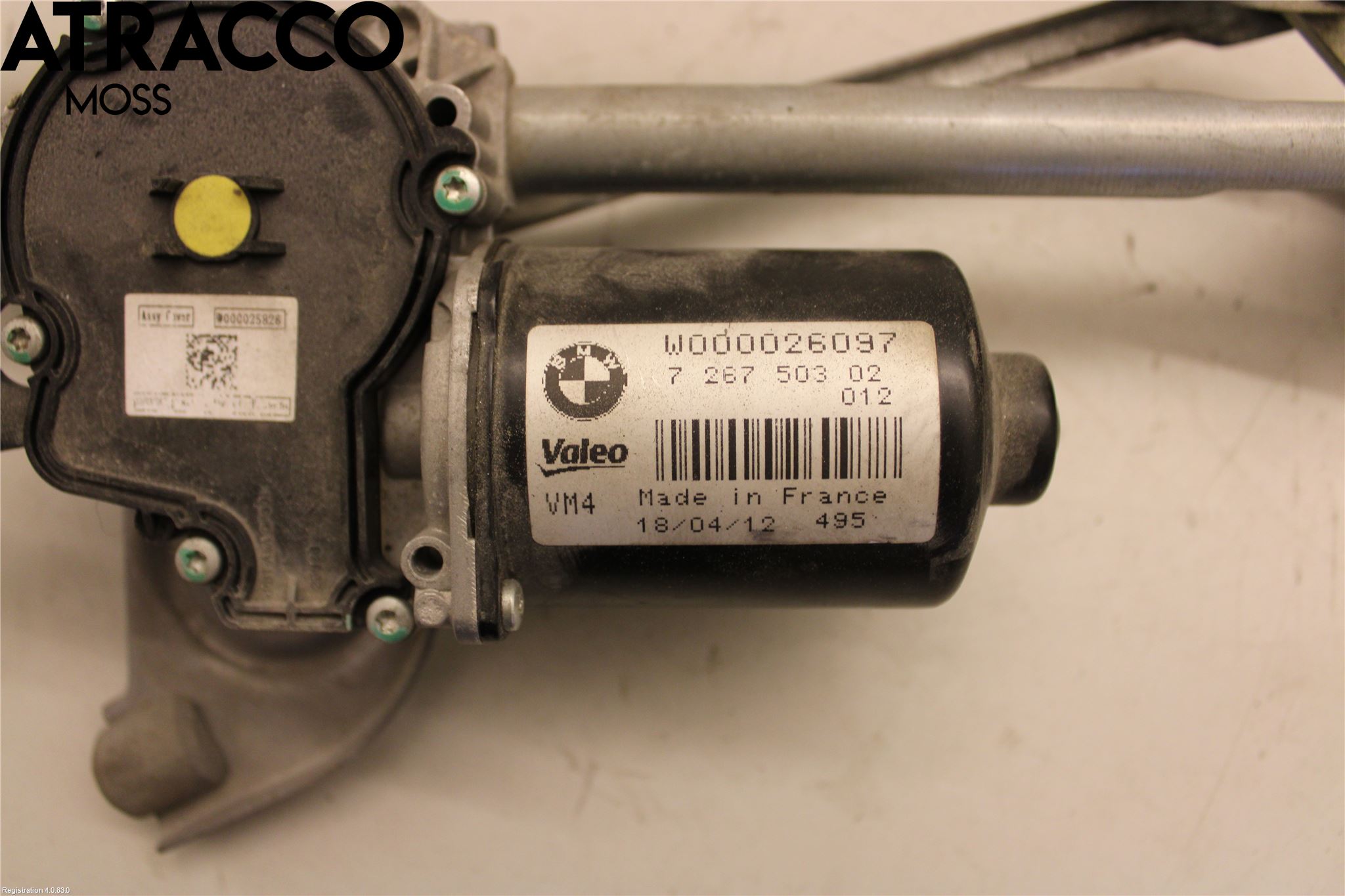 BMW 3 F30/F31/F80 12-19 Viskermotor Frontrute