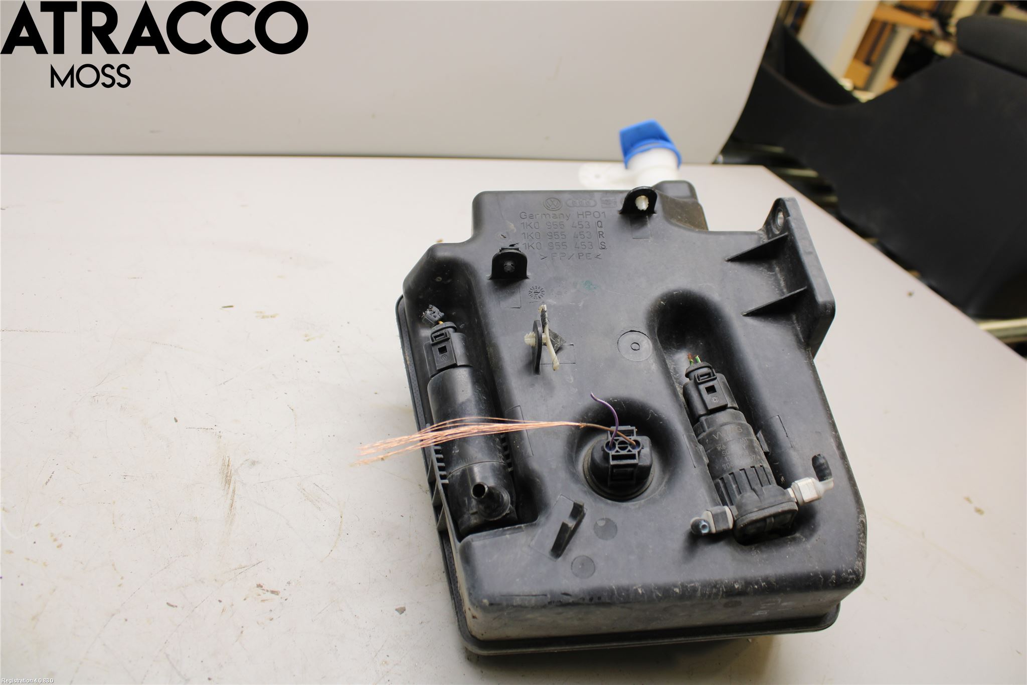 Volkswagen VW CADDY 11-15 Spylerbeholder Frontrute