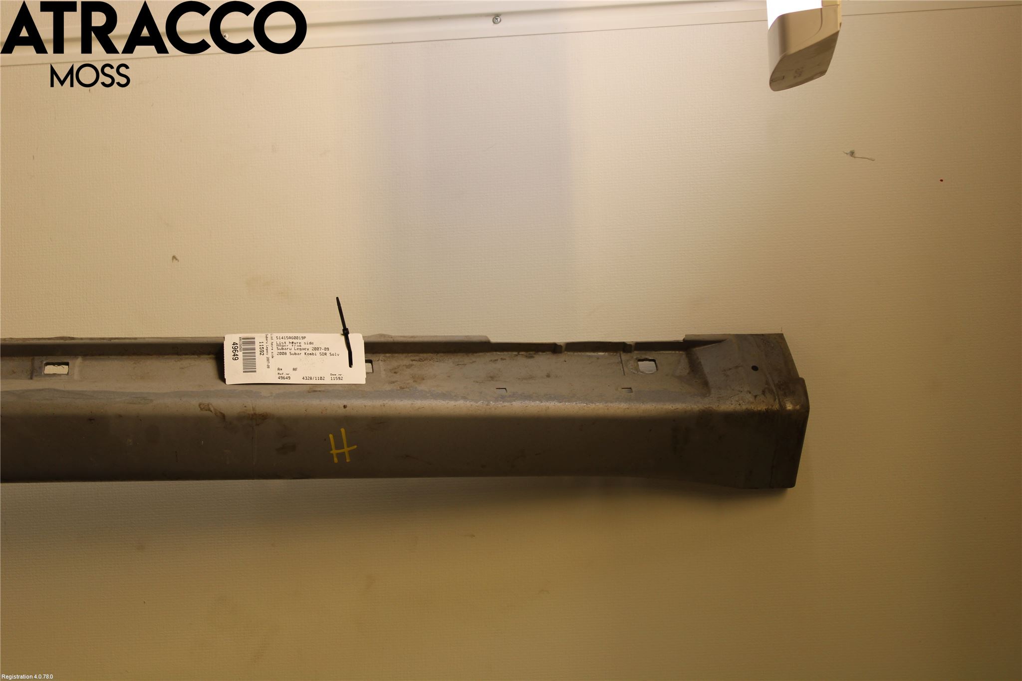 Subaru LEGACY    07-09 List Høyre Side