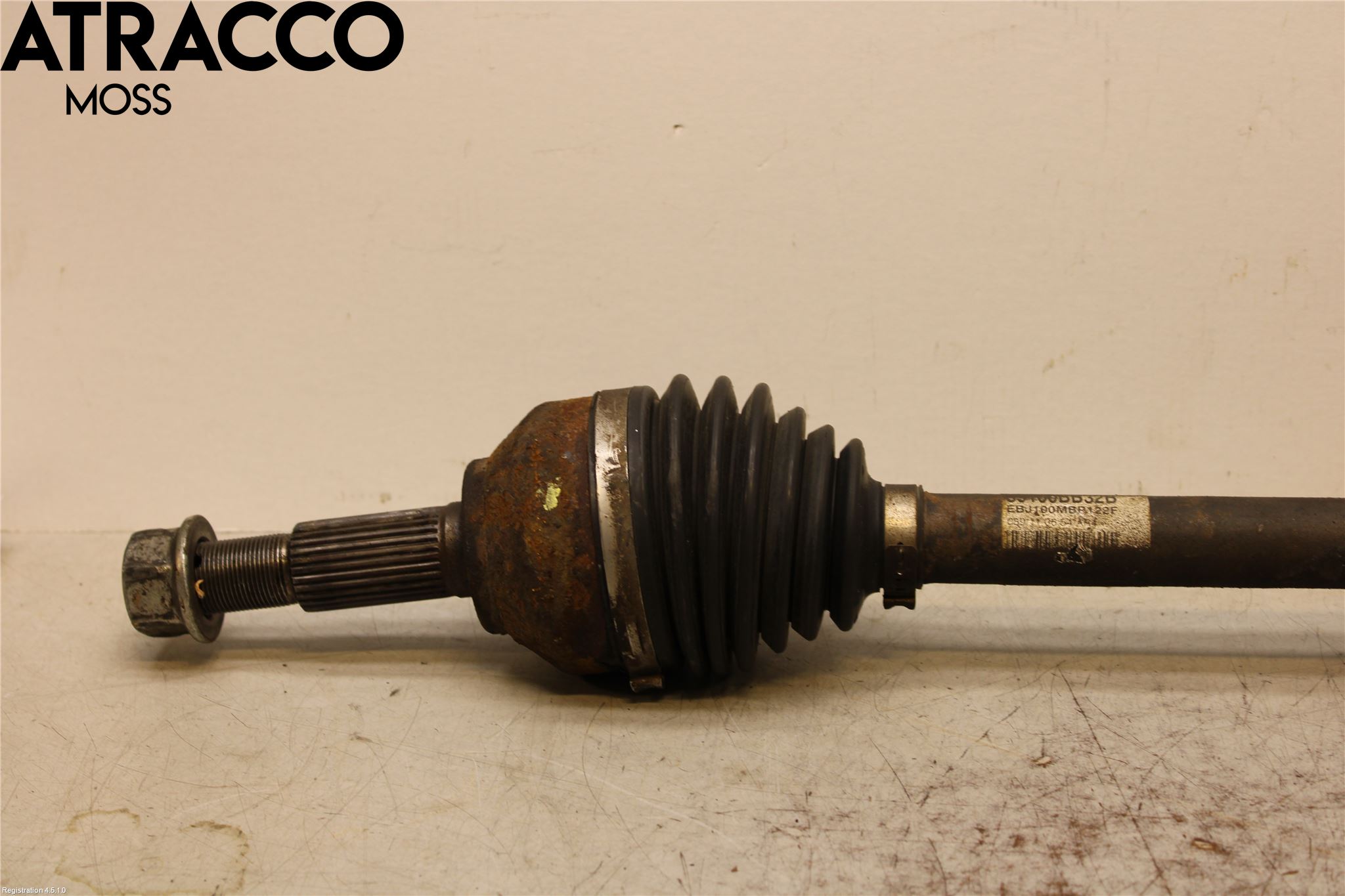 Nissan QASHQAI+2  10-14 Drivaksel Foran Kompl Høyre