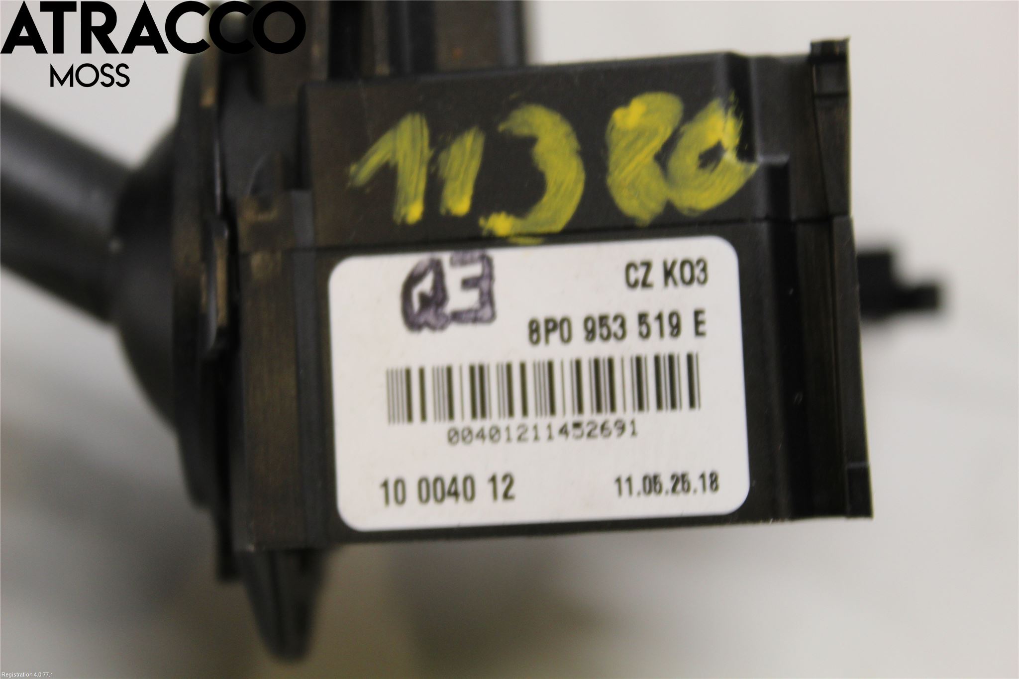 Audi A3/S3 05-13 Bryter Ratt Visker - Spyler