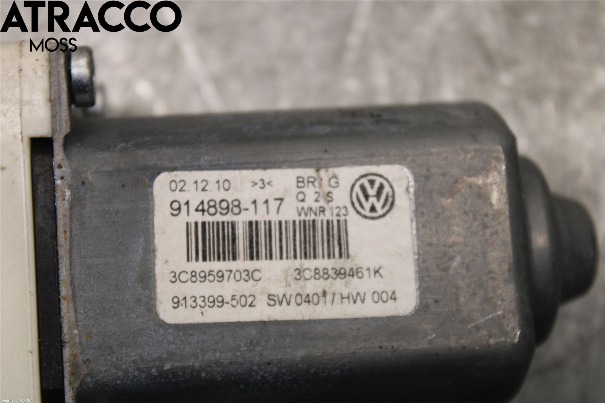 Volkswagen VW PASSAT 11-14 Vindusheismotor