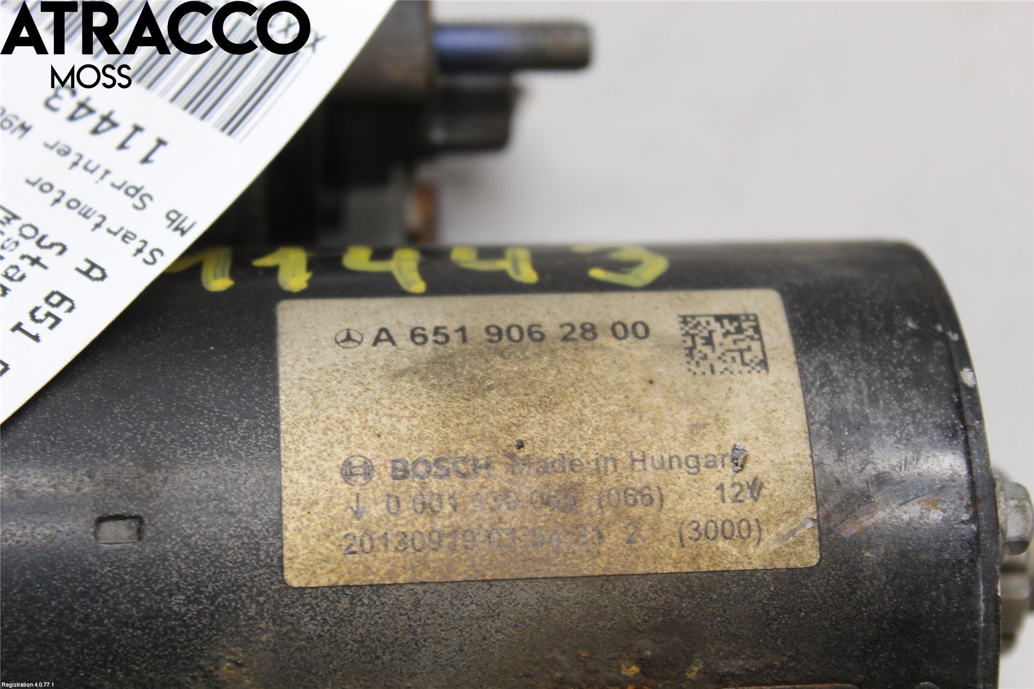 Mercedes-Benz MB SPRINTER (W906) 06-18 Startmotor