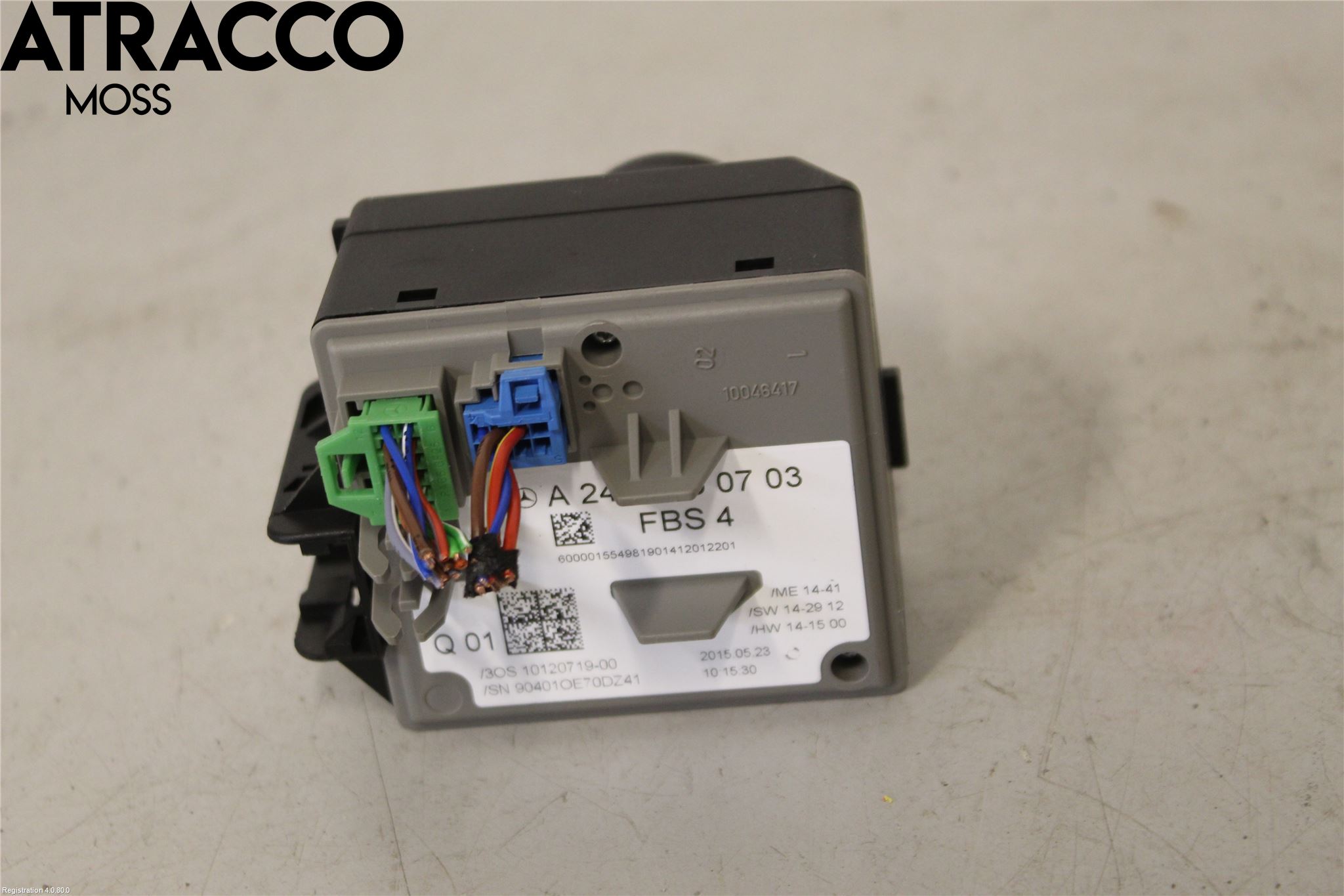 Mercedes-Benz MB B-KLASS (W246/W242) 12-19 Tenningslås - Rattlås