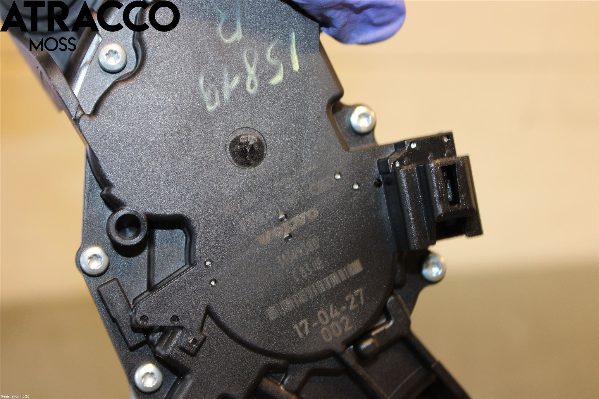 Volvo XC90/RECHARGE 16- Viskermotor Bakluke