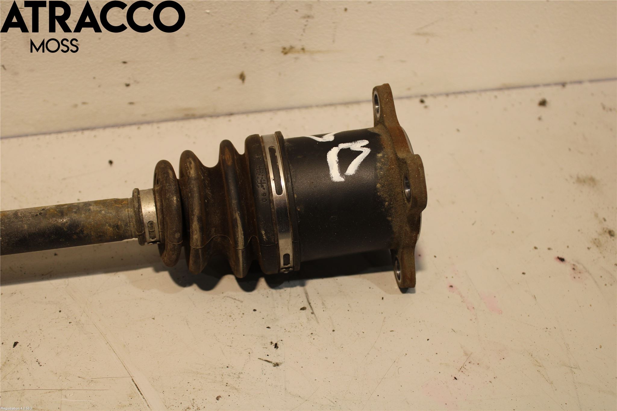 Toyota RAV4 13-18 Drivaksel Bak Kompl Venstre