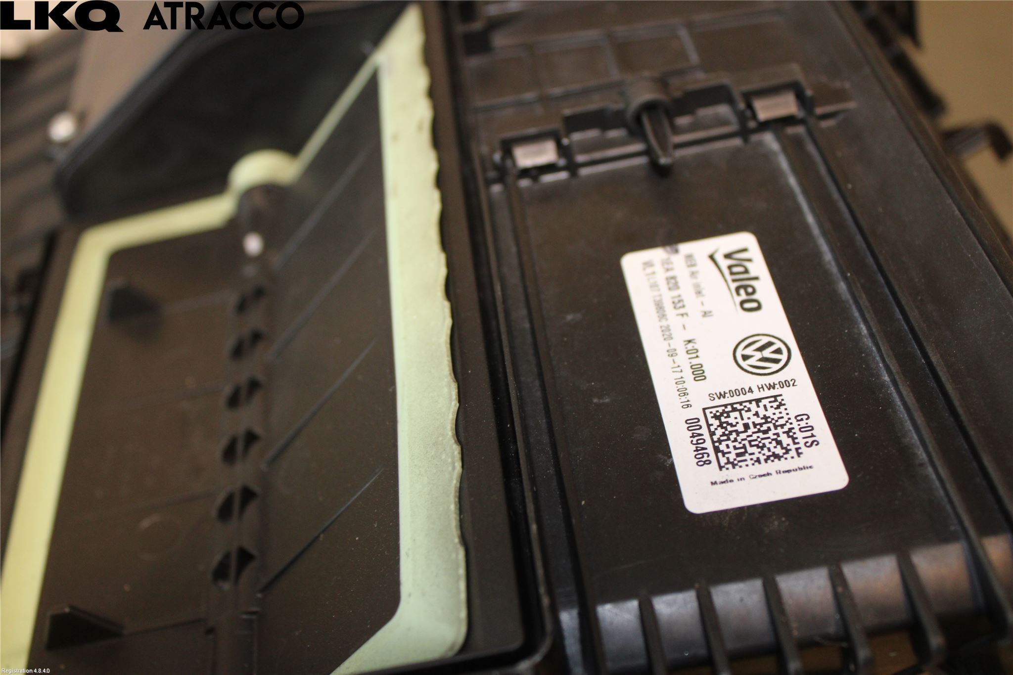 Volkswagen VW ID.3 21- Varmeapparat Register Komplett