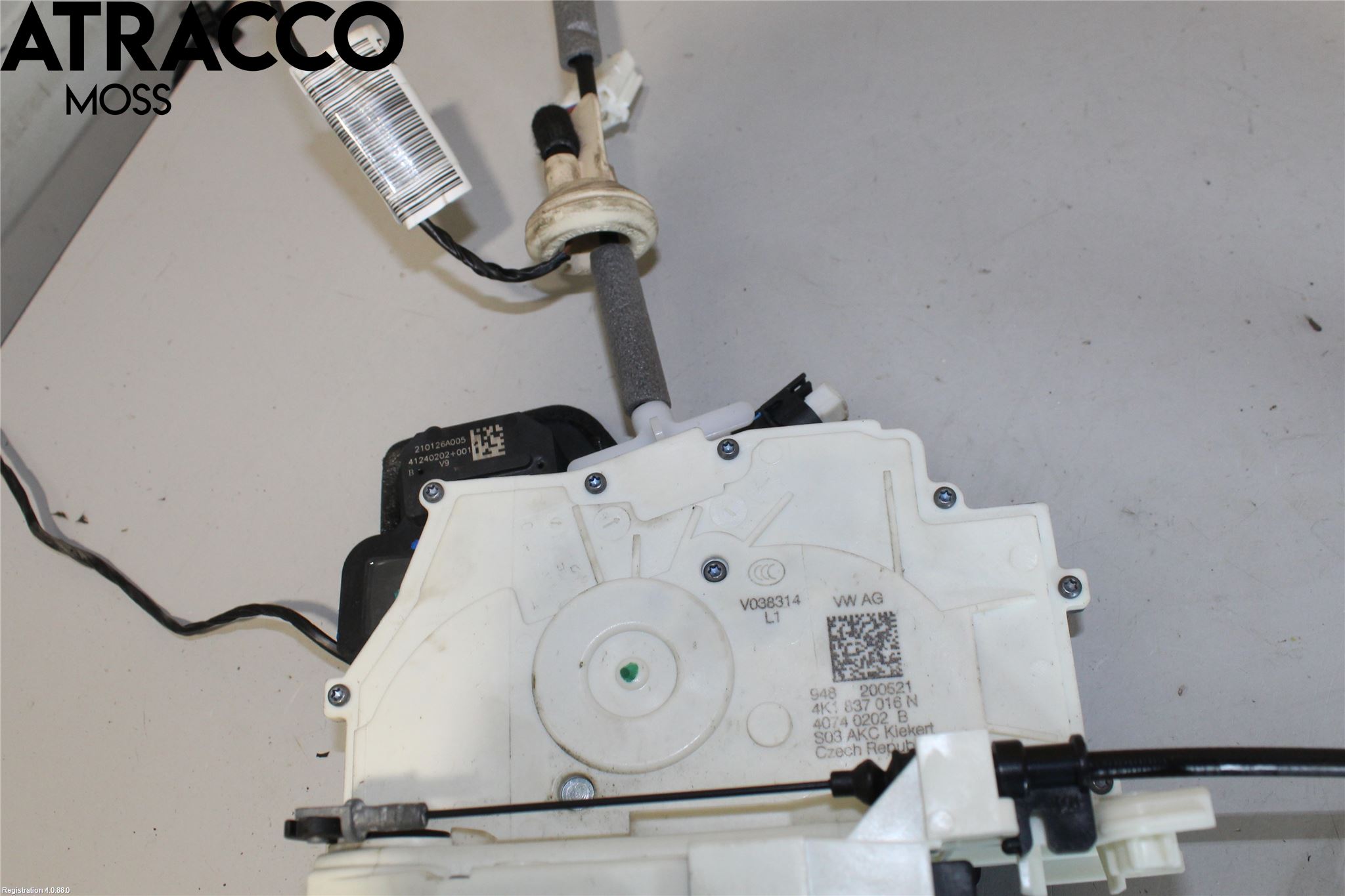 Volkswagen VW ID.4 21- Dørlås - Låsekasse