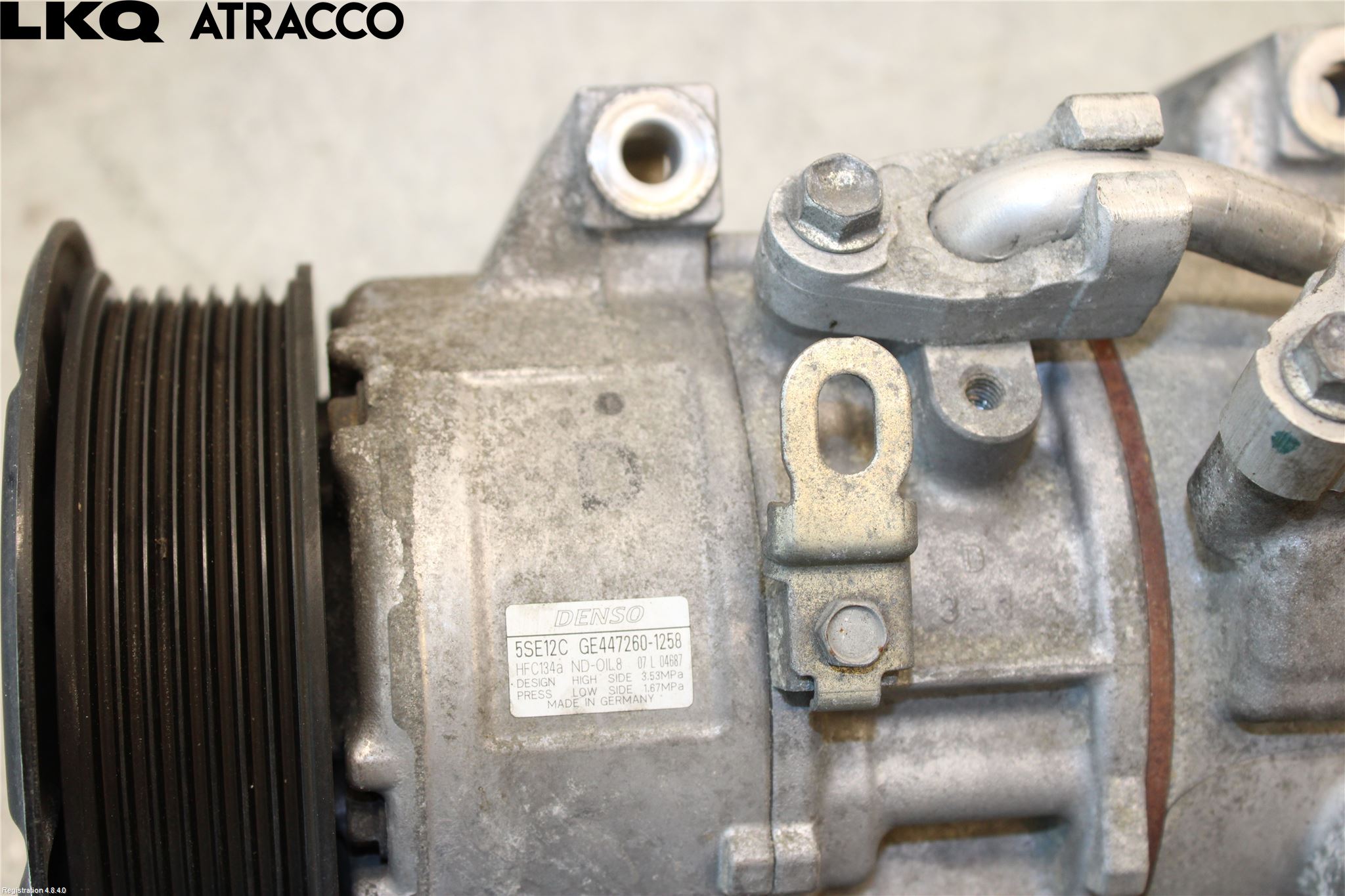 Toyota AVENSIS 09-15 Varme Ac Kompressor