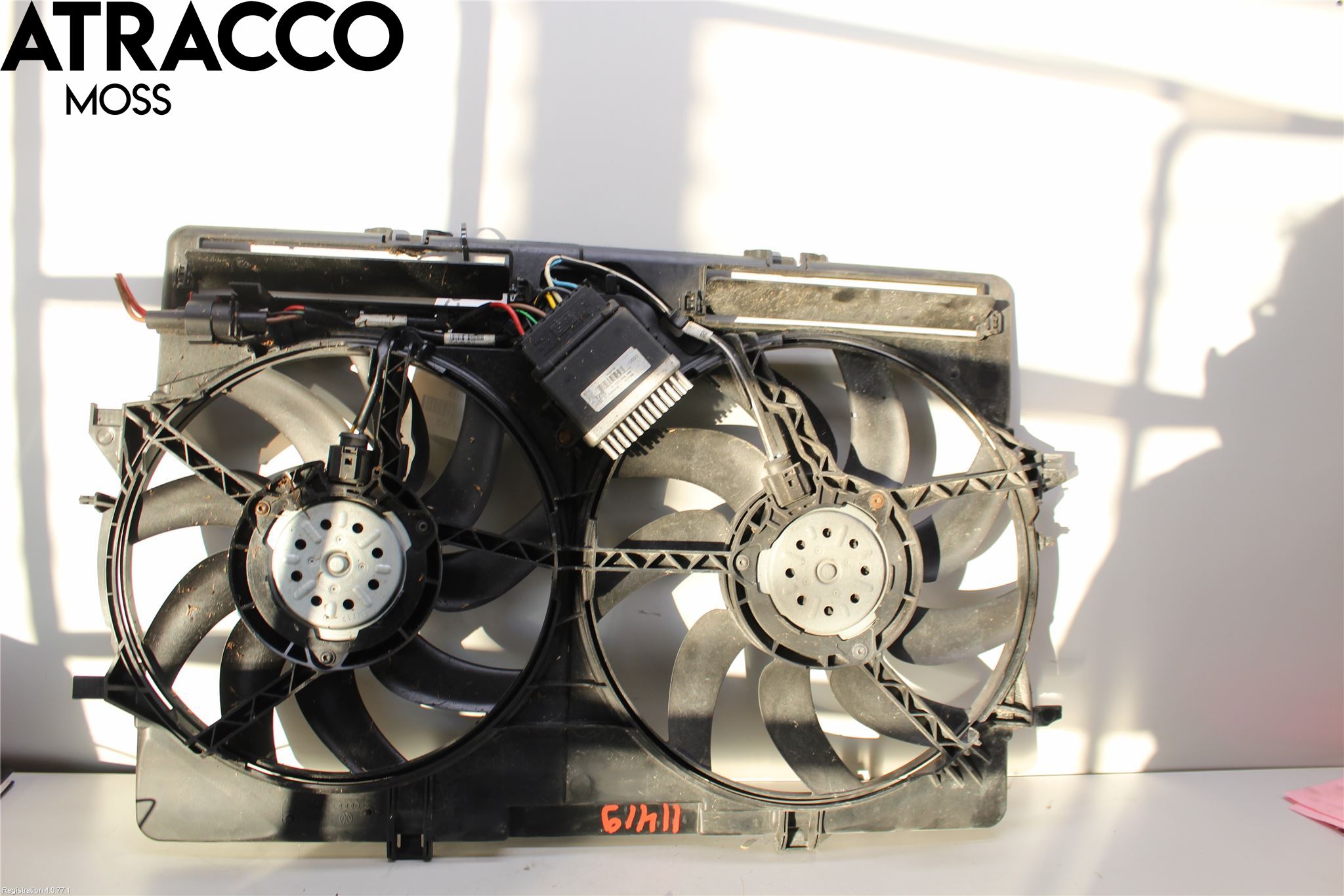 Audi A4 12-15 Kjølevifte Elektrisk