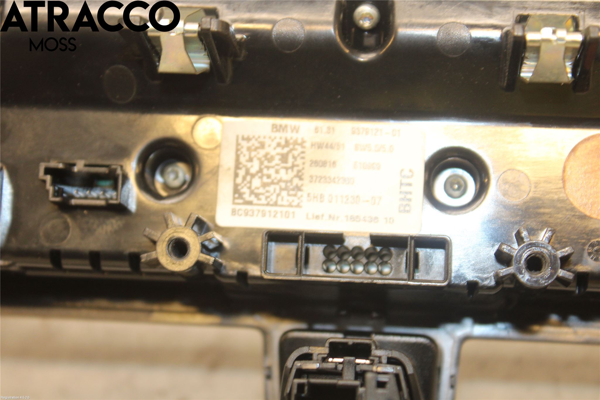 BMW i3 I01 13-22 Varme Ac Betjening-Display