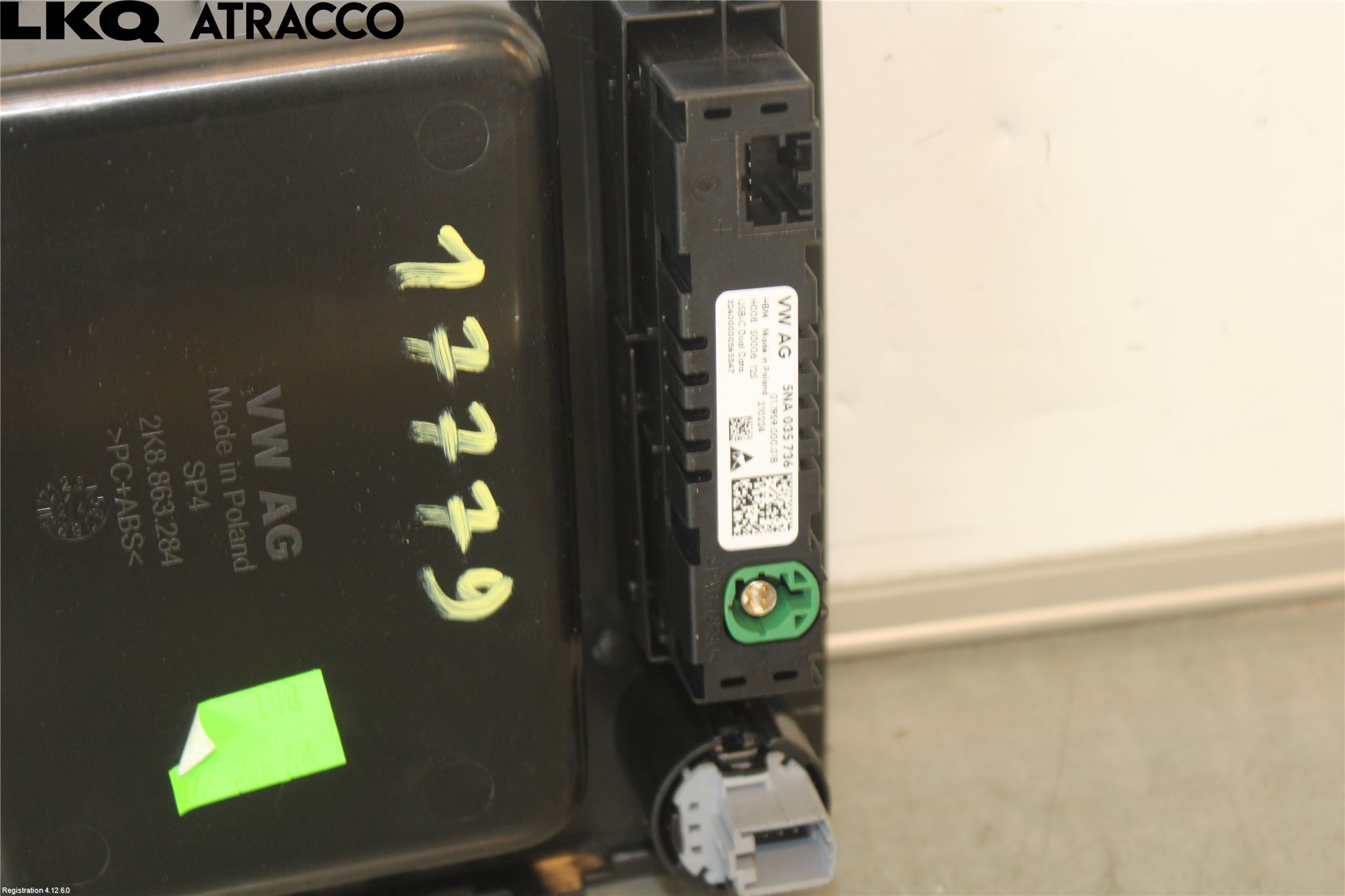 Volkswagen VW CADDY 21- Startknapp Personbil