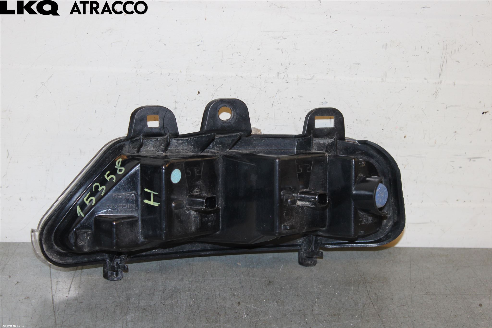 Renault CAPTUR 20-24 Baklykt Ryggelys-Tåkelys