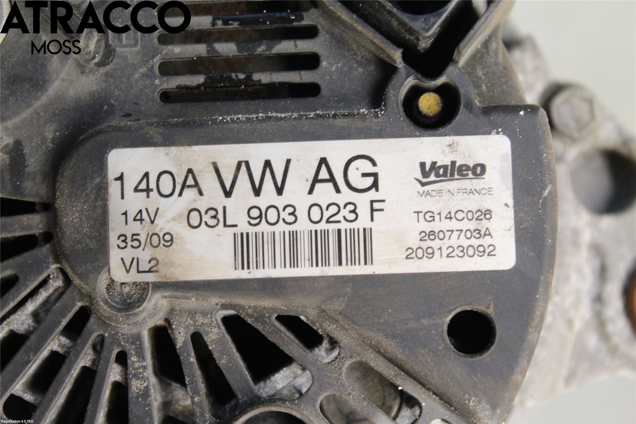 Volkswagen VW GOLF PLUS/CROSS GOLF 04-14 Dynamo