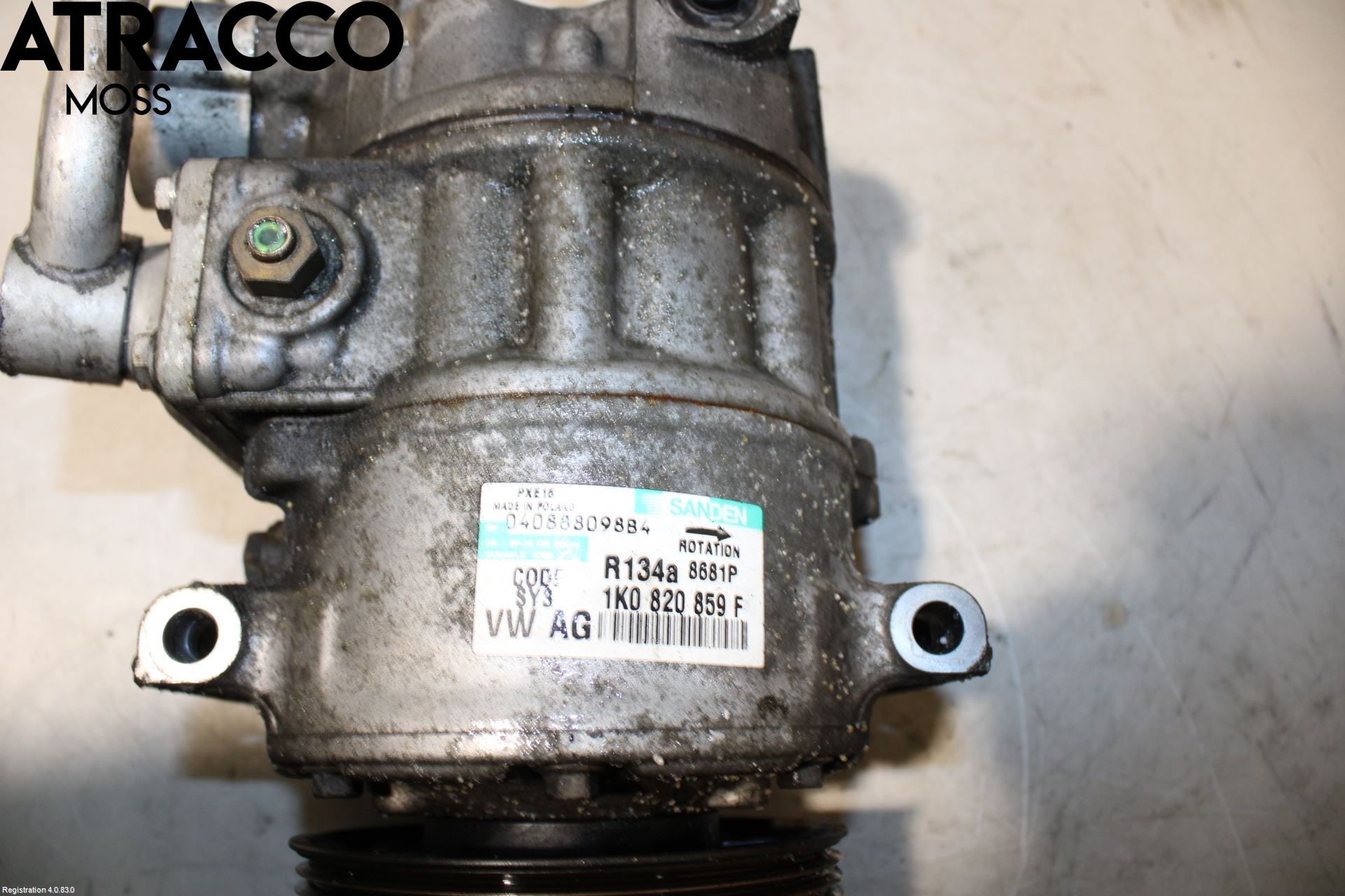 Volkswagen VW TOURAN 03-10 Varme Ac Kompressor