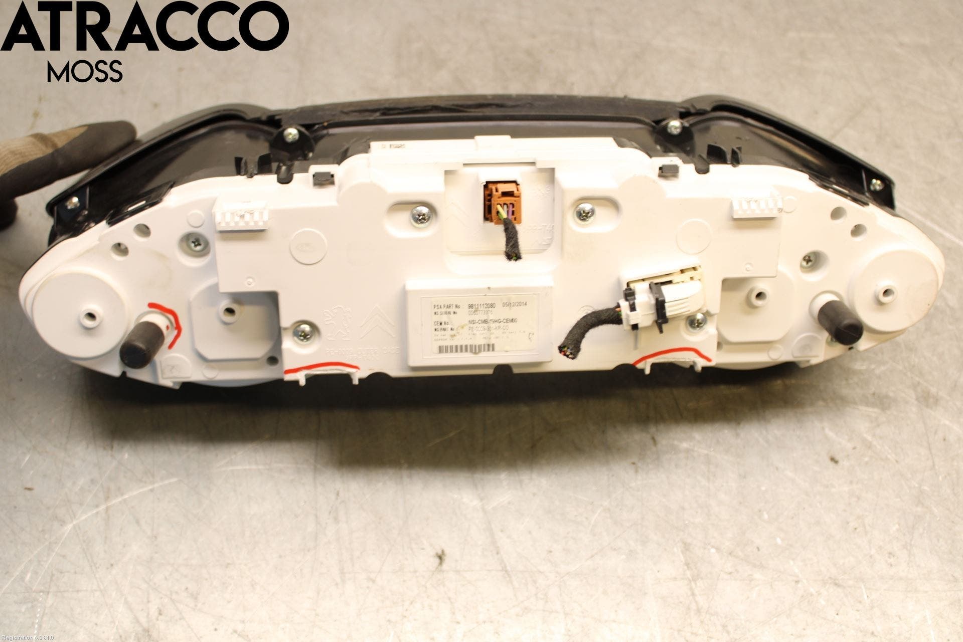 Peugeot 308 14-21 Instr Kombinert