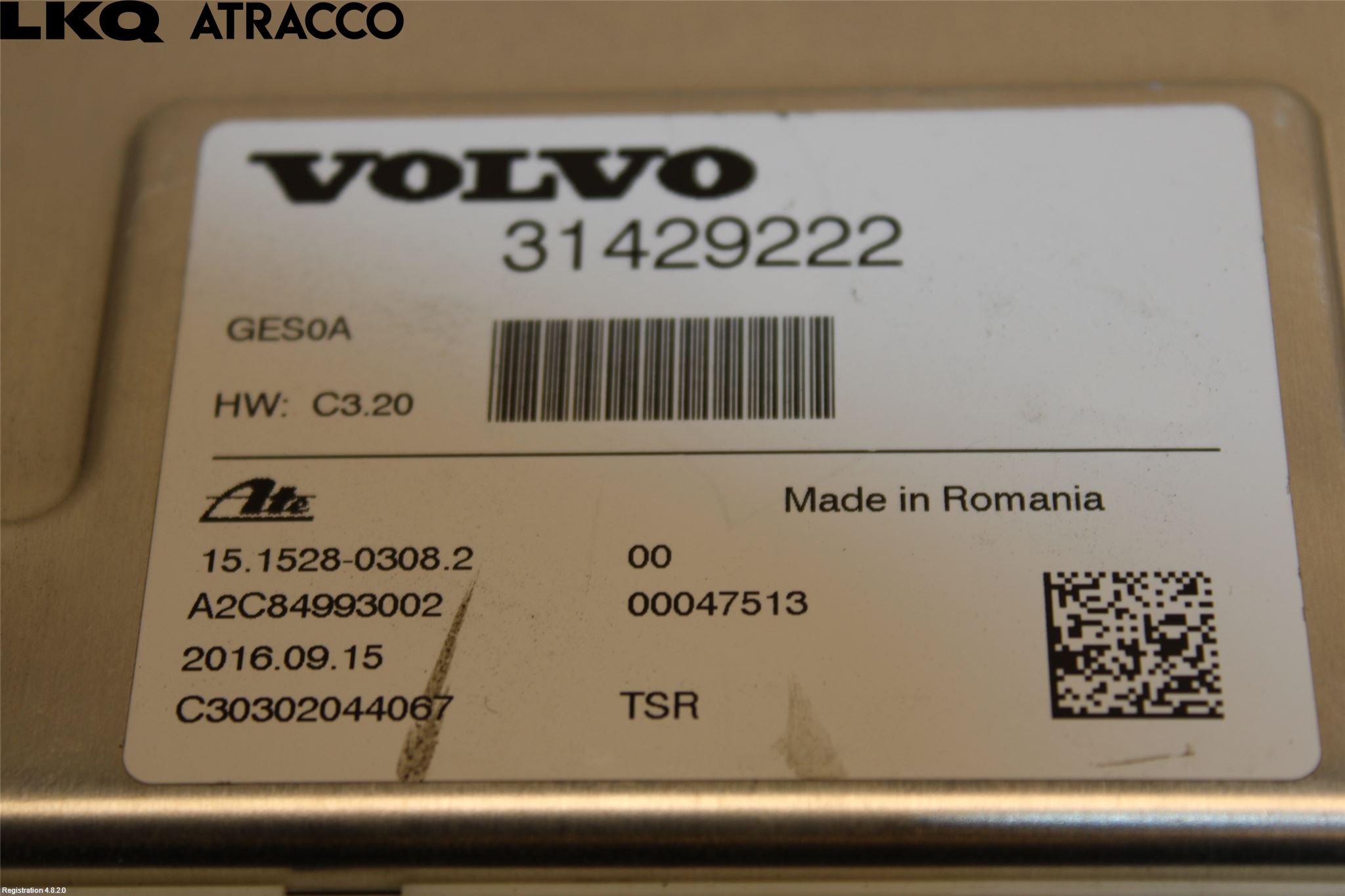 Volvo S90 17->> Styreenhet Øvrig