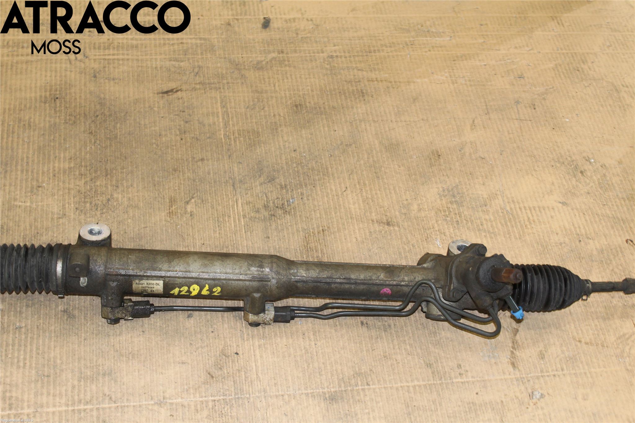 Ford RANGER EU 12-23 Servo Snekke - Tannstang