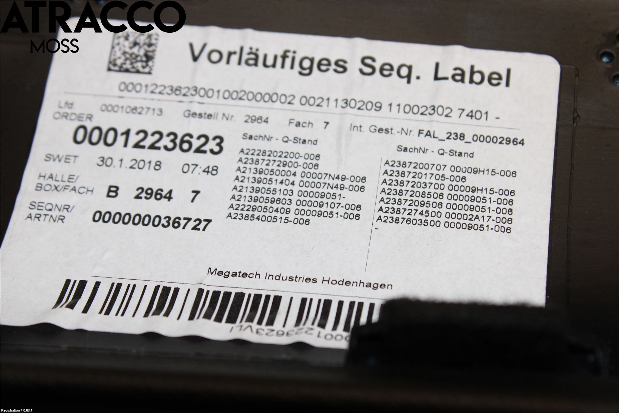Mercedes-Benz MB E-KLASS (W213) 16-23 Innr Dørtrekk Venstre