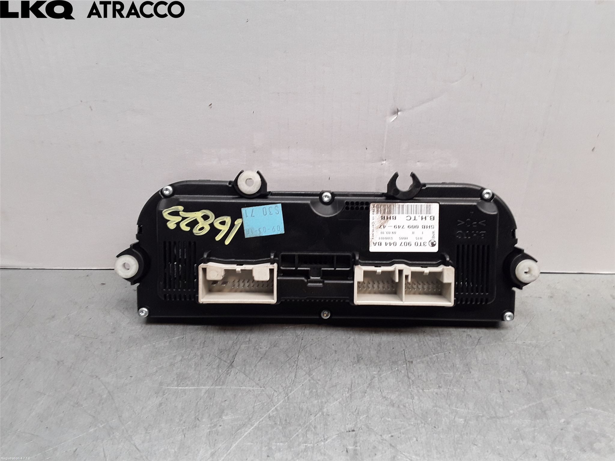 Skoda OCTAVIA (1Z) 05-13 Varme Ac Betjening-Display