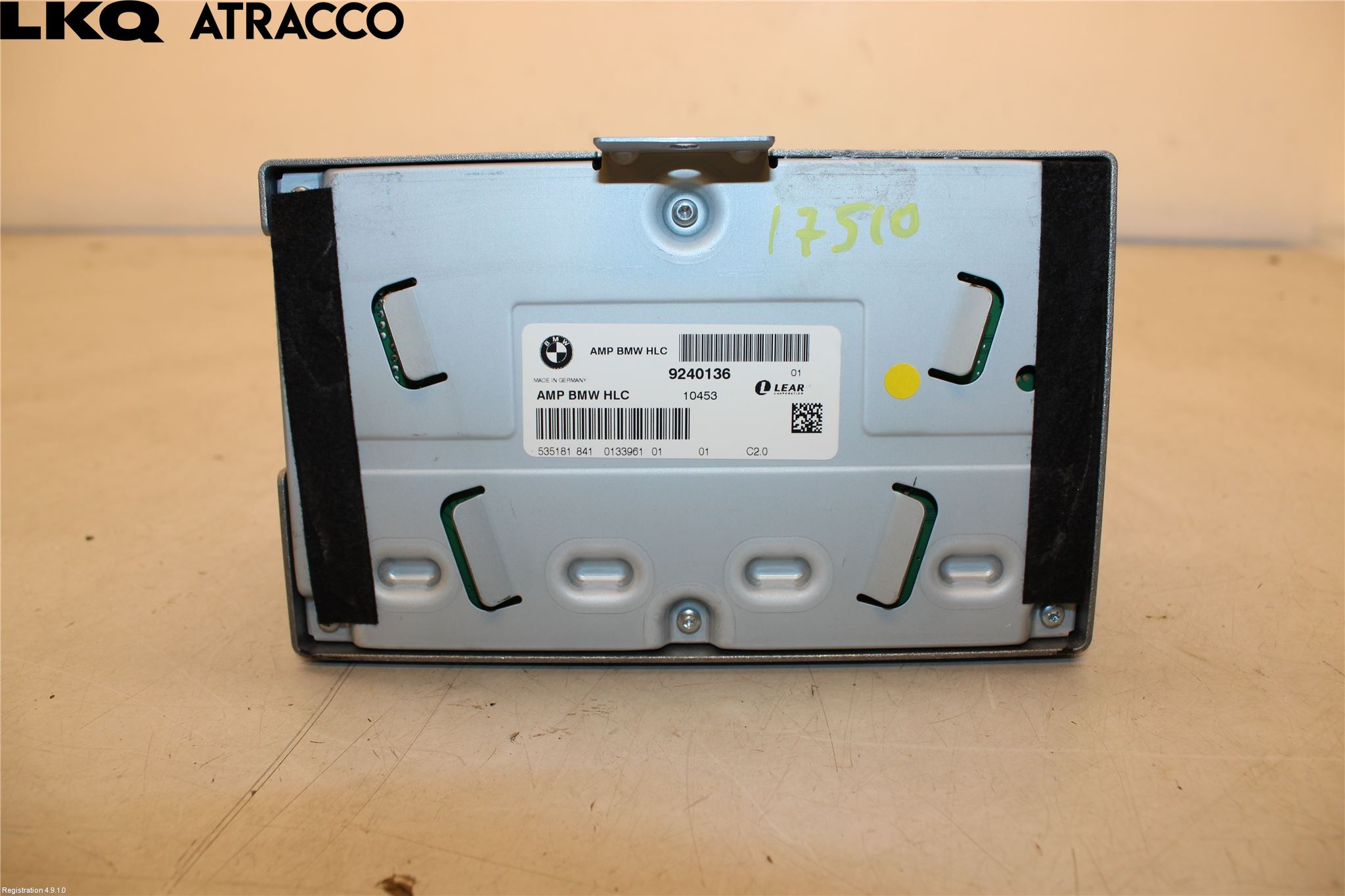 BMW X5 E70 07-13 Stereo Forsterker