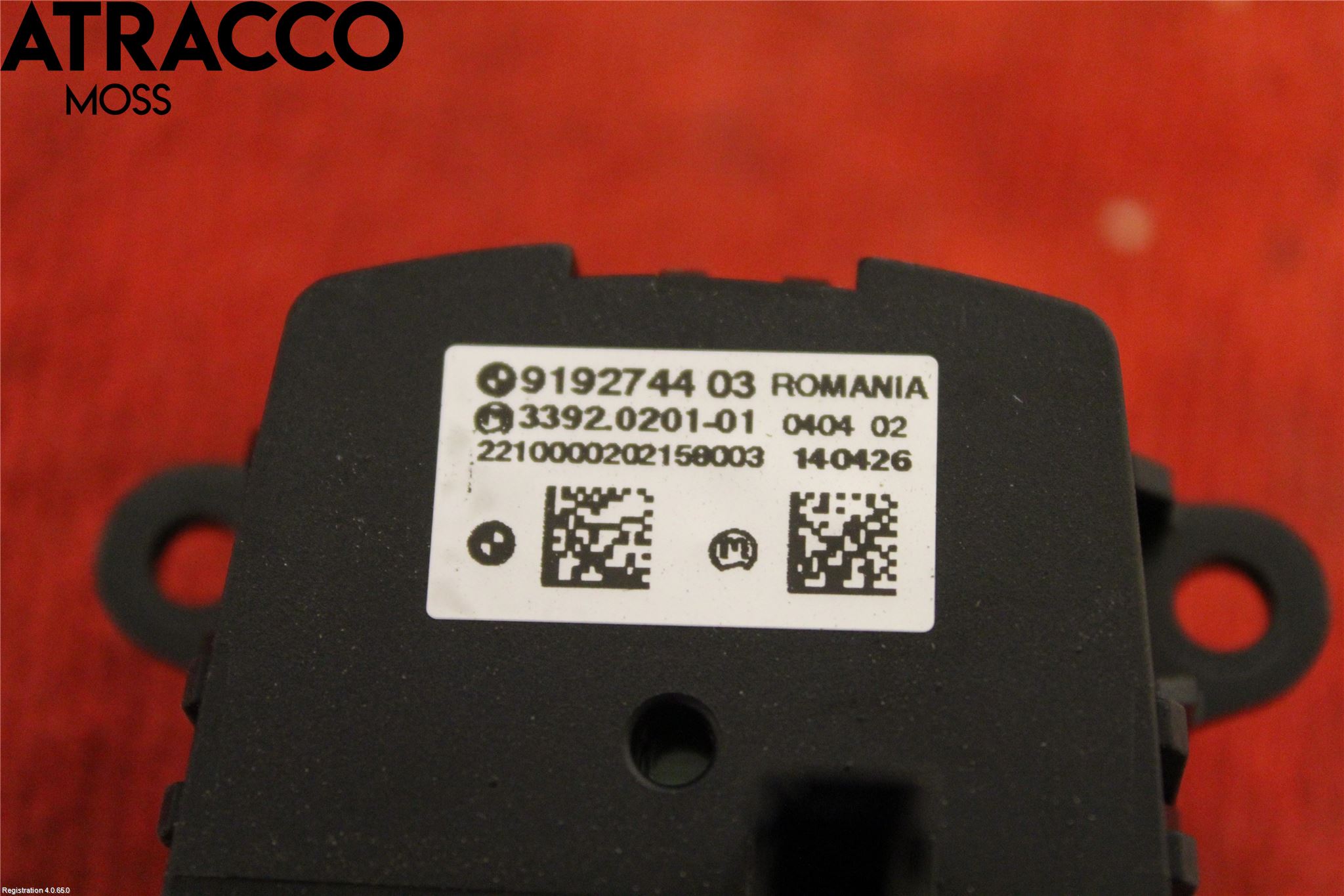 BMW 5 F10/F11/F18 09-17 Bryter Hovedlys