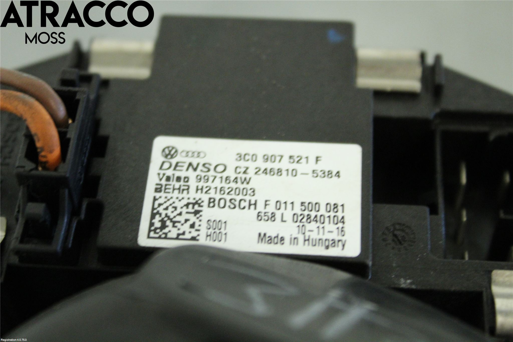 Volkswagen VW GOLF VI 09-13 Varme Ac Varmeapparatvifte