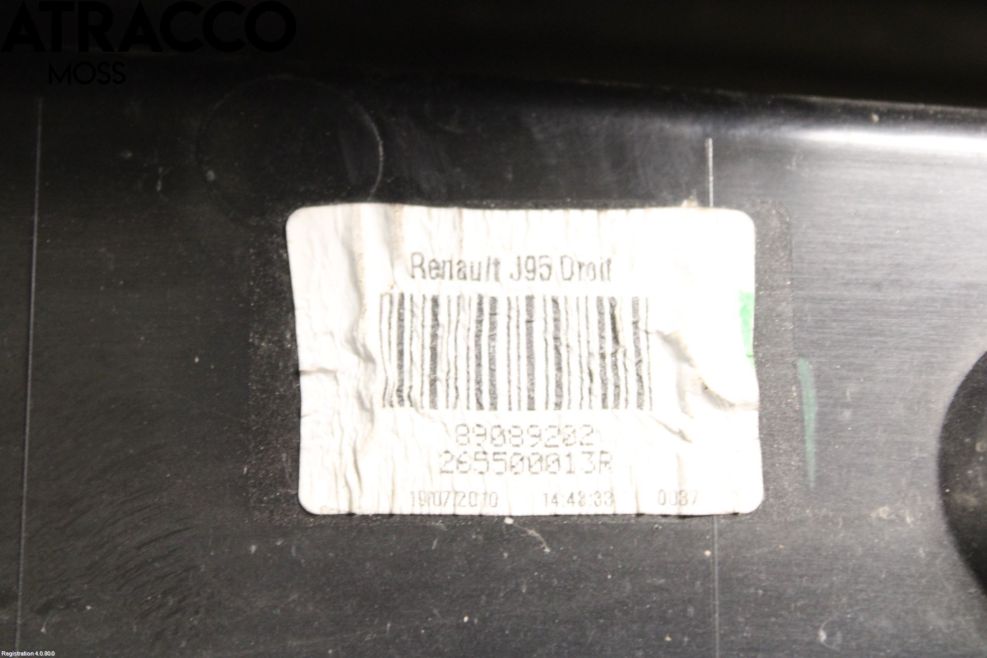 Renault SCÉNIC/GRAND 07-09 Baklykt Høyre