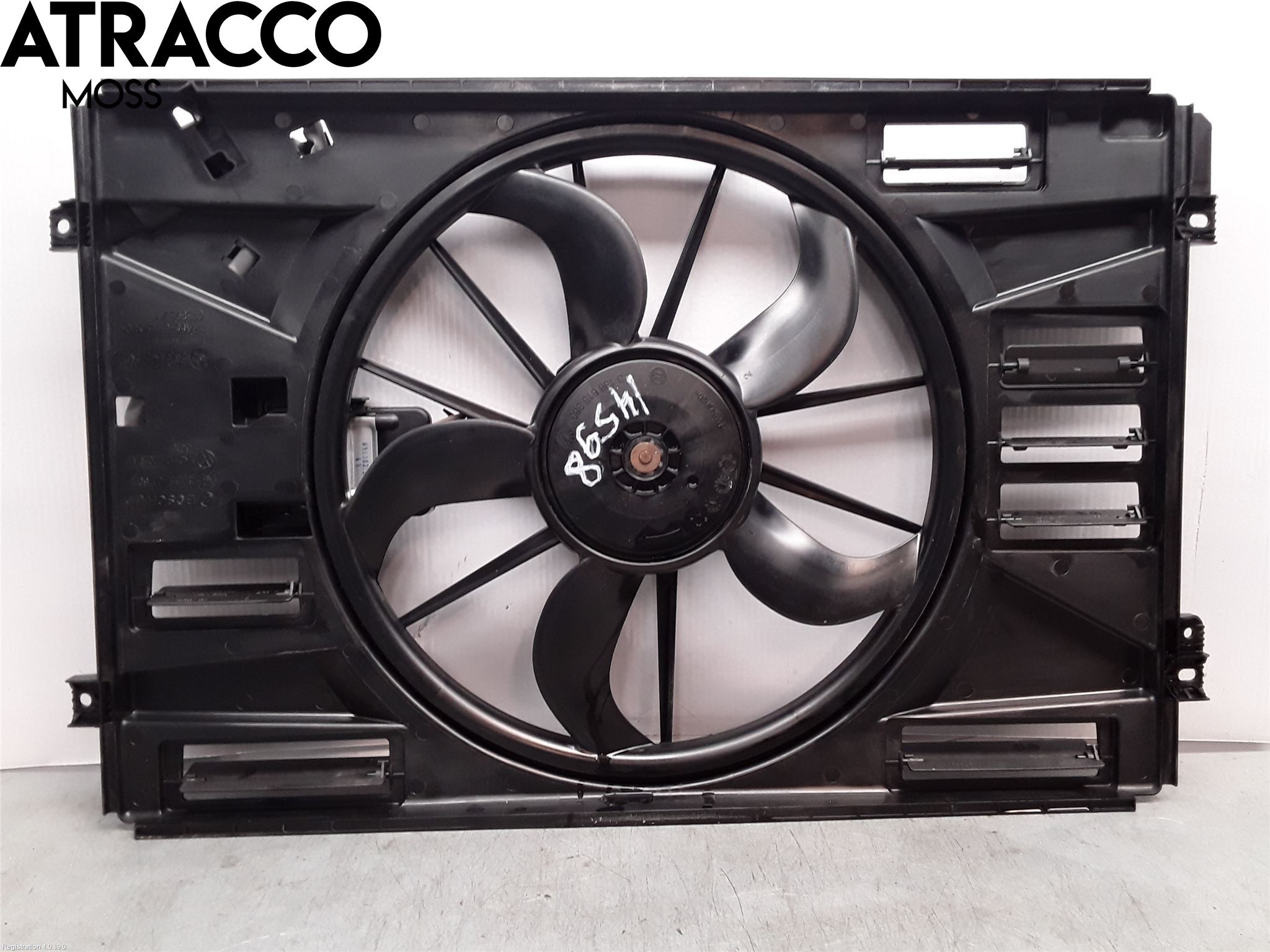 Volkswagen VW CADDY 11-15 Kjølevifte Elektrisk