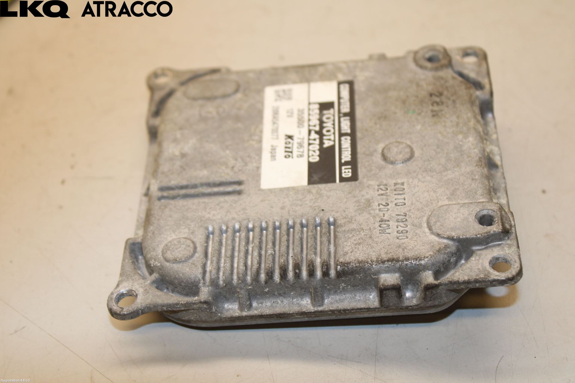 Toyota PRIUS+ ZVW40 12-20 Styreenhet Xenon