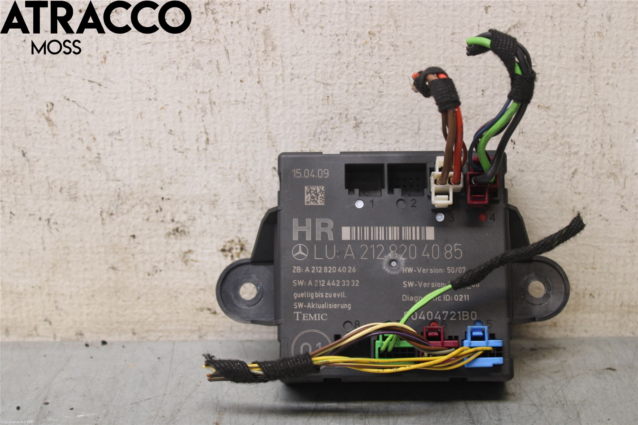 Mercedes-Benz MB E-KLASS (W212) 09-16 Styreenhet Dør