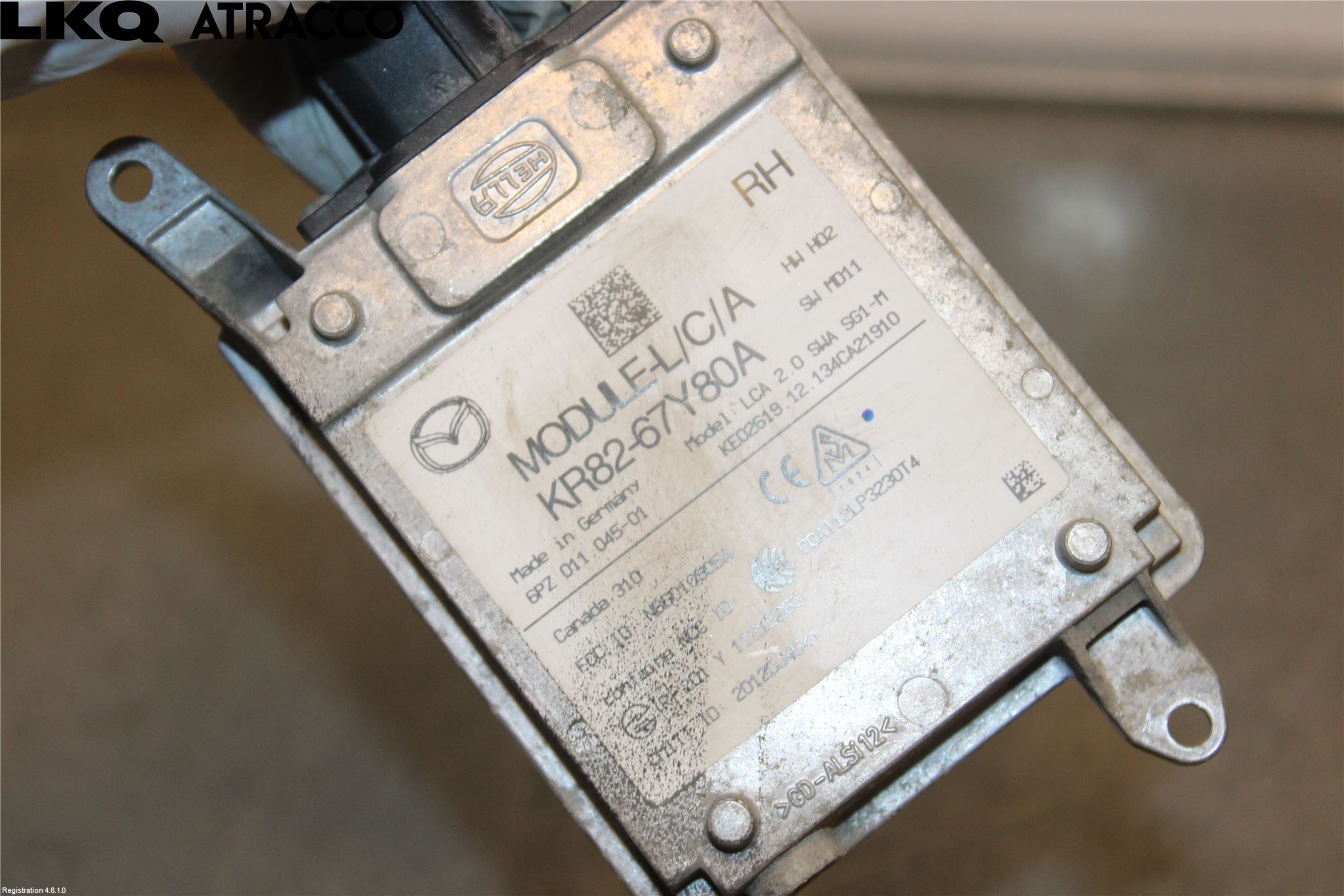 Mazda CX-5 12-17 Sensor Kollisjonsbeskyttelse