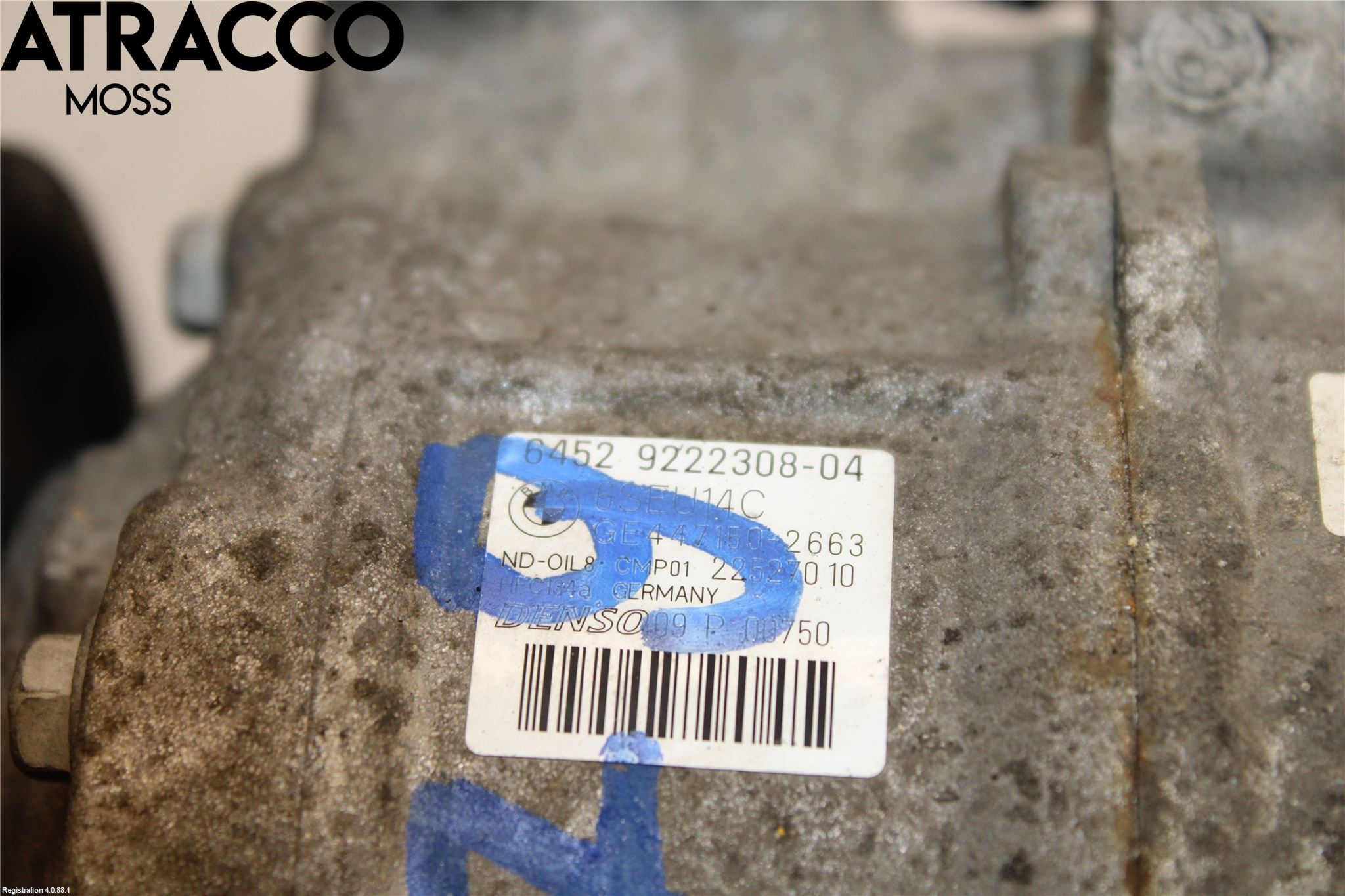 BMW 1 F20/F21 11-19 Varme Ac Kompressor