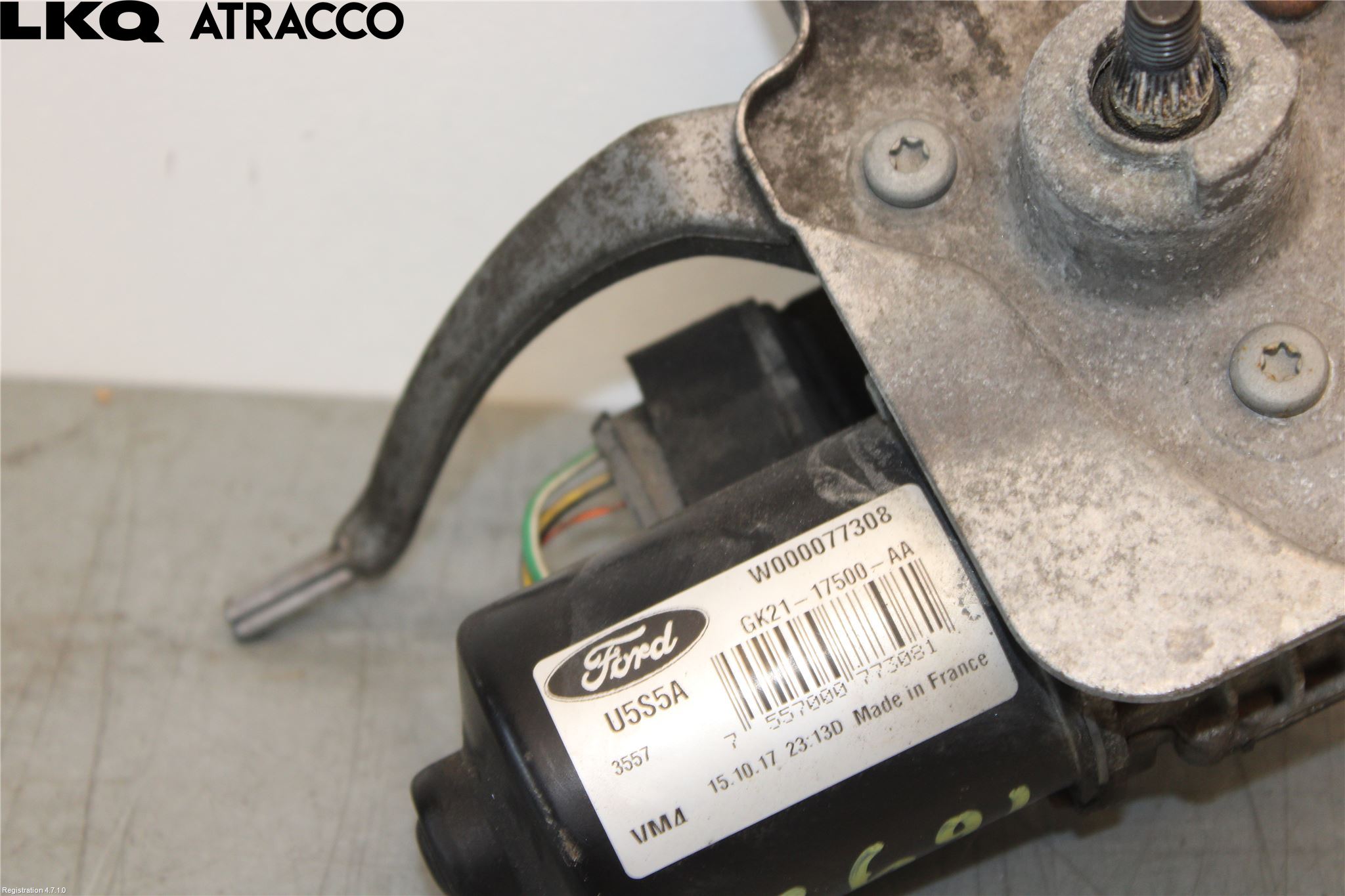 Ford TRANSIT SKÅP/BUSS 14-22 Viskermotor Bakluke