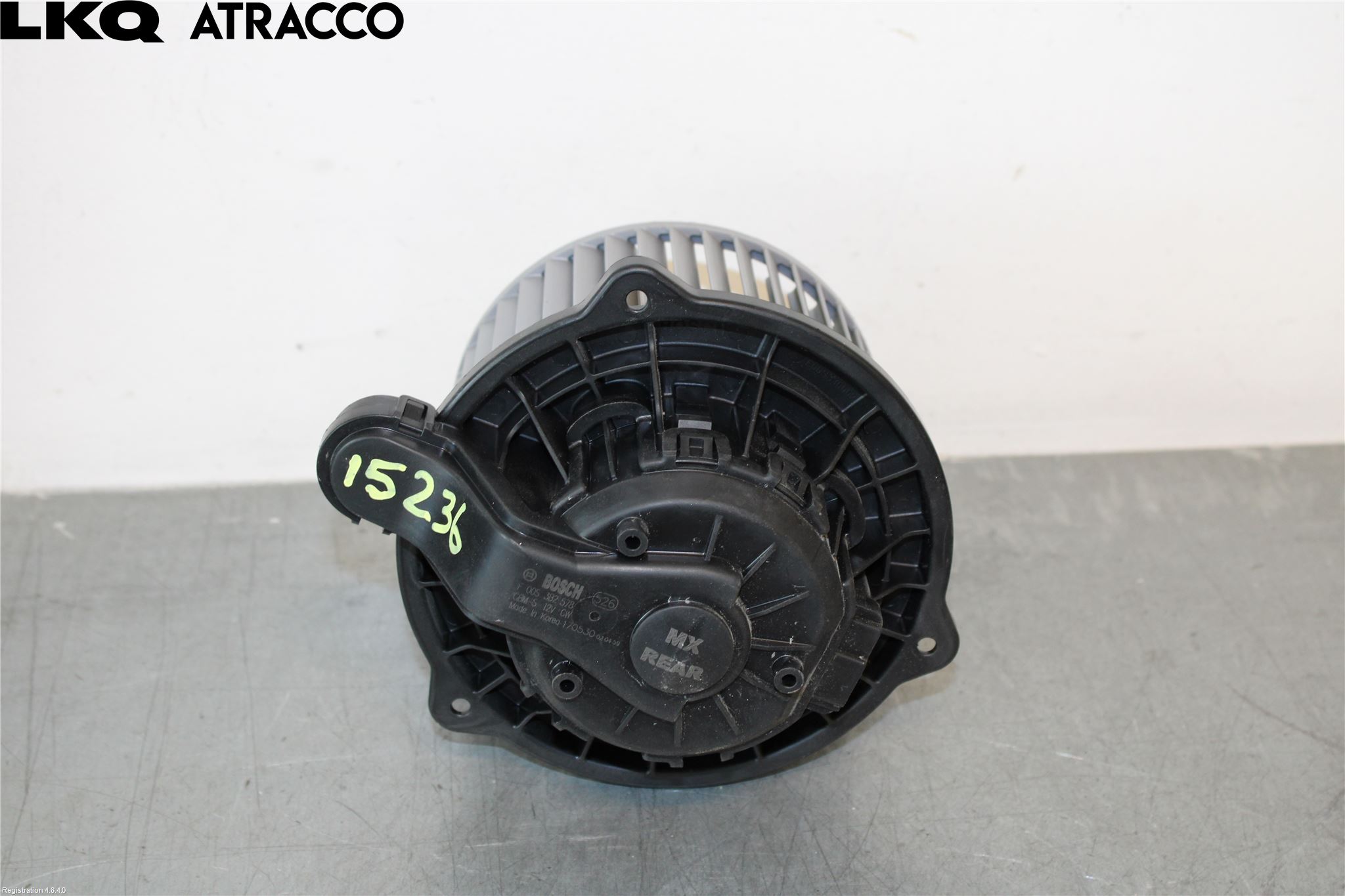 Tesla MODEL X 16- Varmeapparat Viftemotor