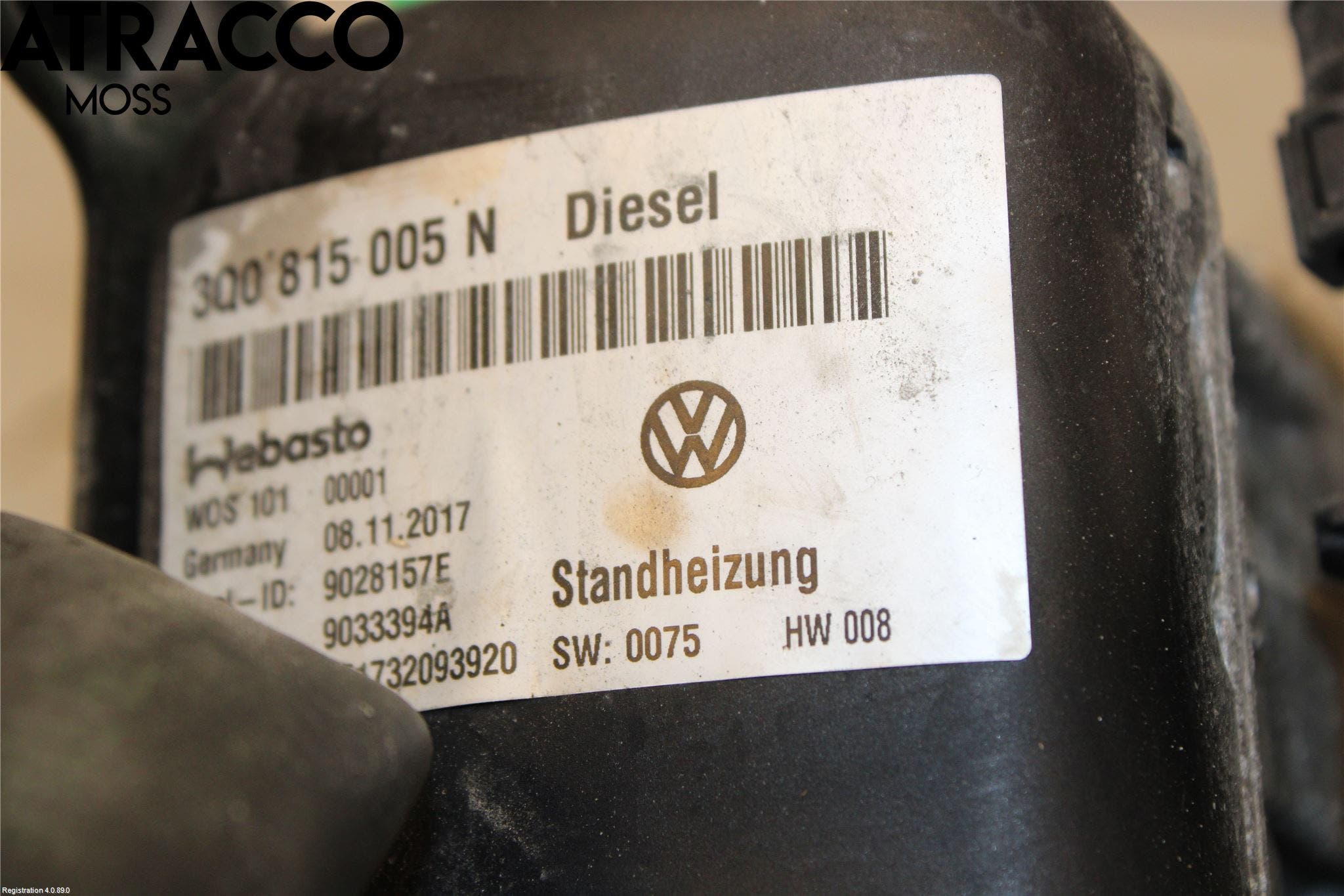 Skoda SUPERB 16-24 Dieselvarmer