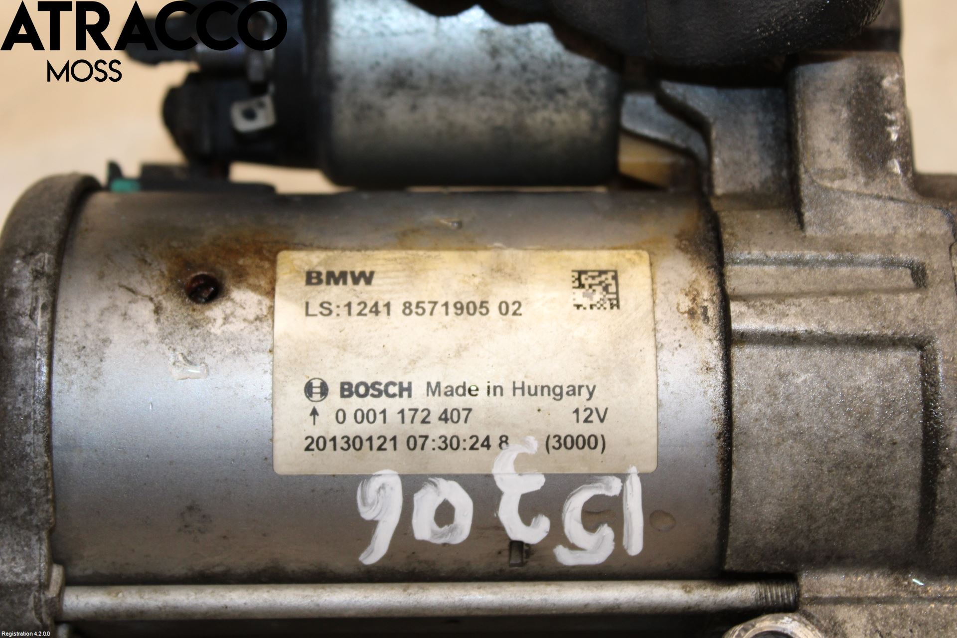 BMW 3 F30/F31/F80 12-19 Startmotor Diesel