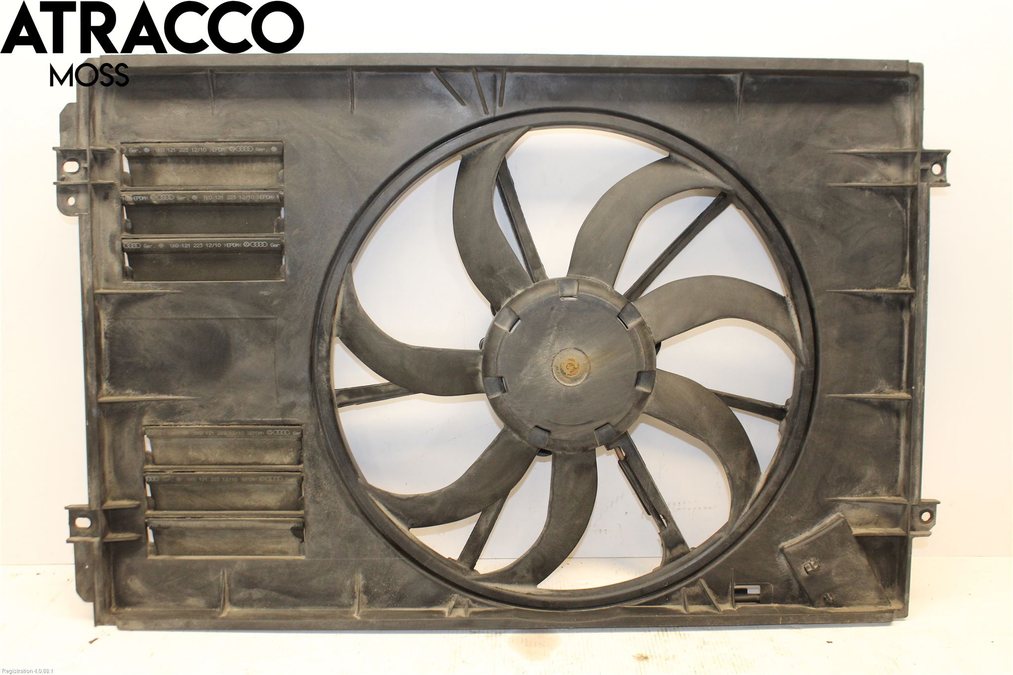 Volkswagen VW GOLF VI 09-13 Kjølevifte Elektrisk